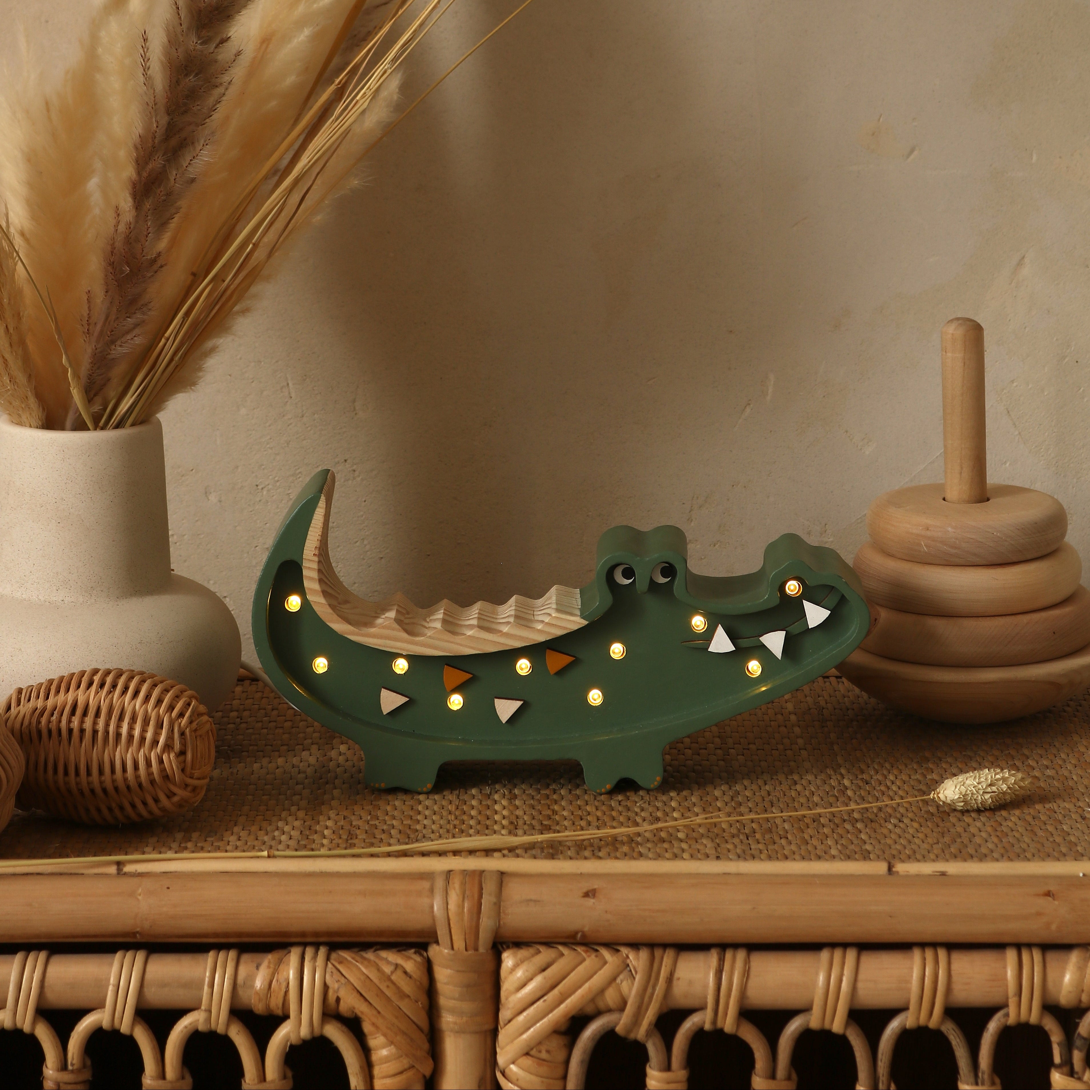 Little Lights Mini Crocodile Lamp