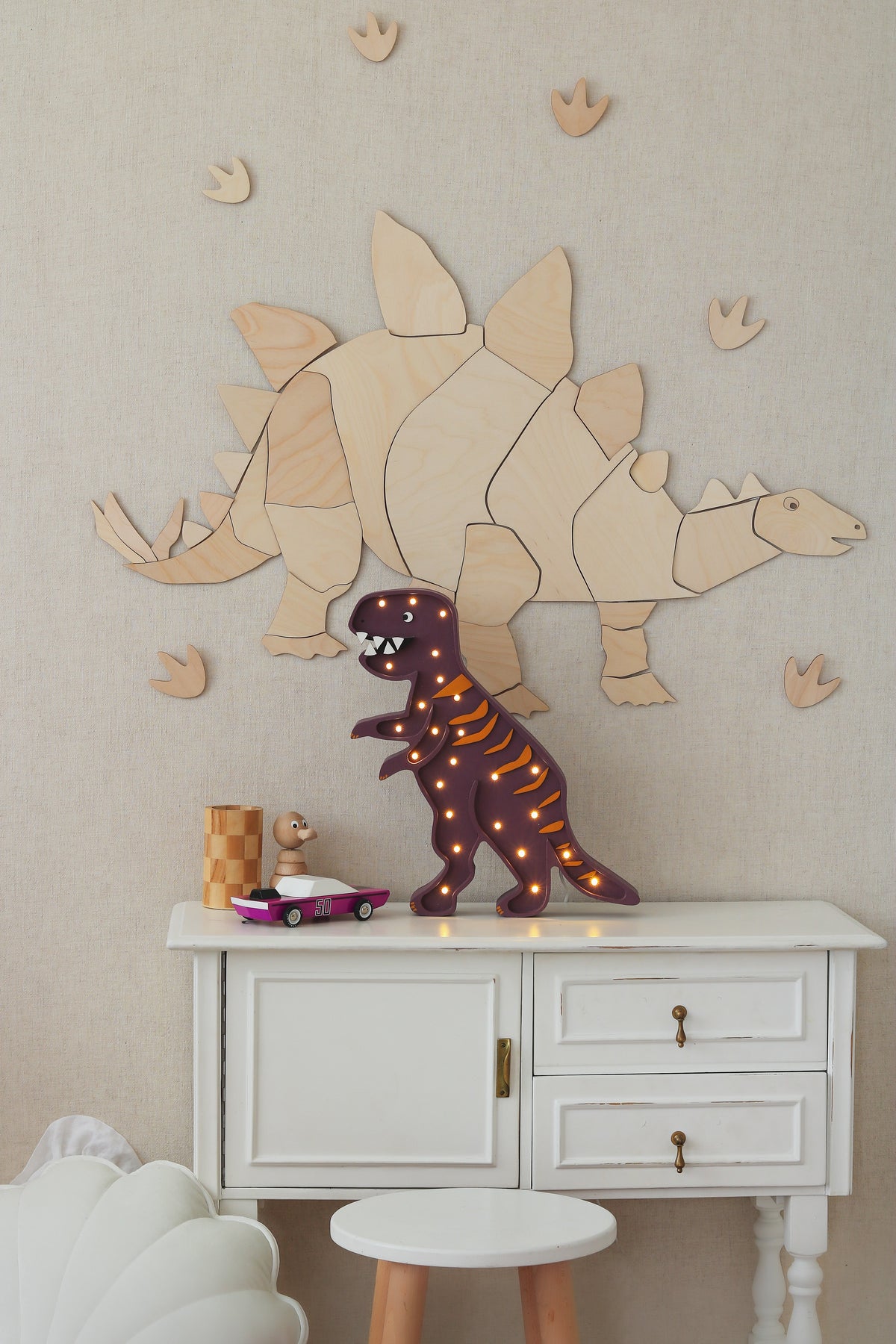 Little Lights T Rex Lamp
