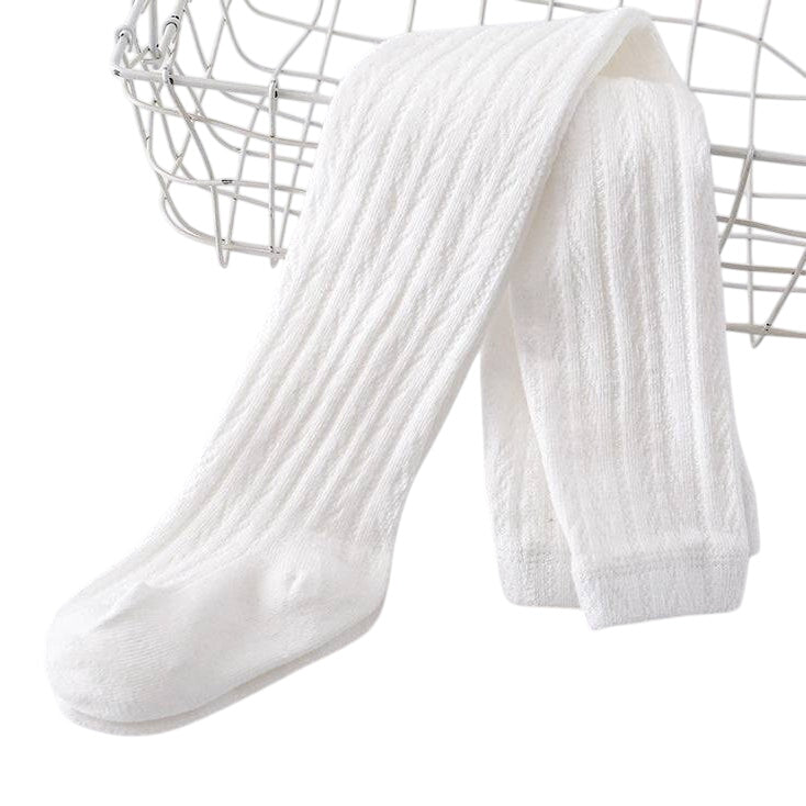 Little Love Bug Cable Knit Tights