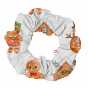 Christmas | Holiday Gingerbread | Bamboo Scrunchie