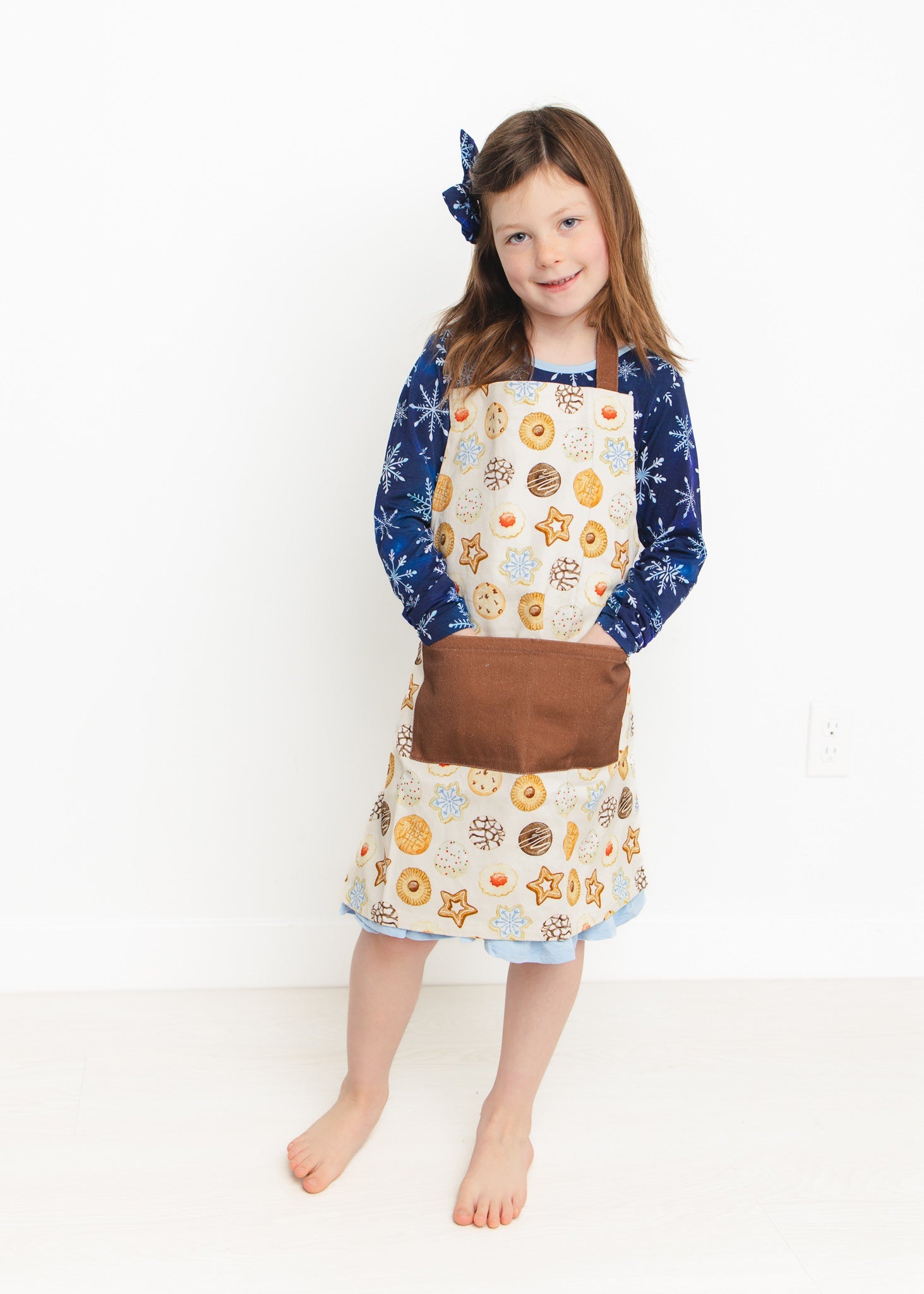 Christmas | Cookie Swap | Kids Cotton Apron