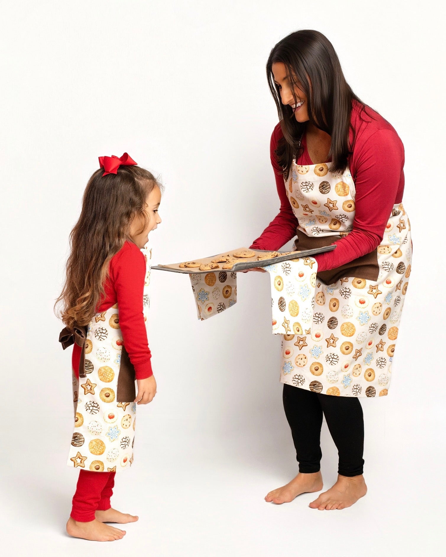 Christmas | Cookie Swap | Kids Cotton Apron