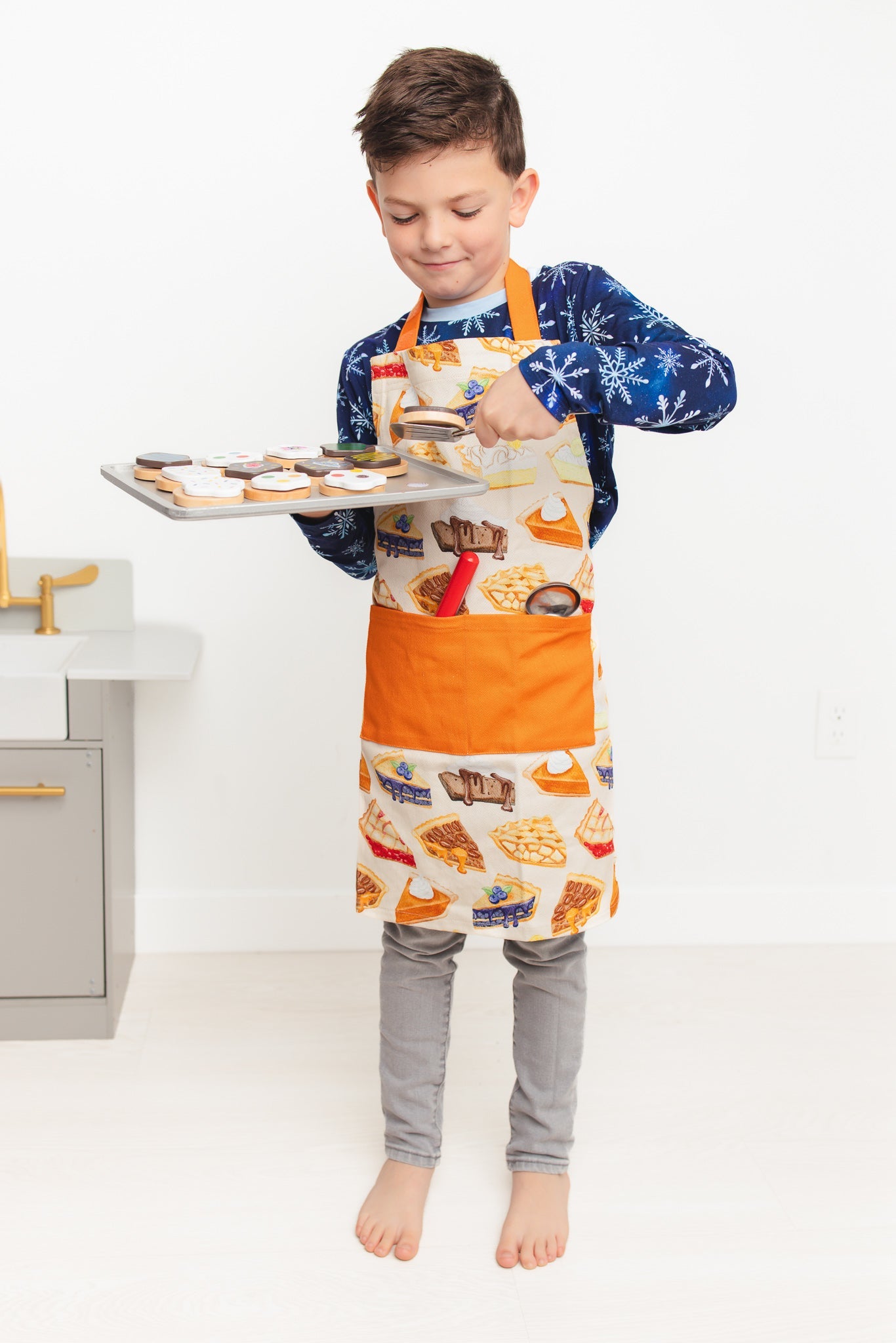 Christmas | Slice Of Pie | Kids Cotton Apron