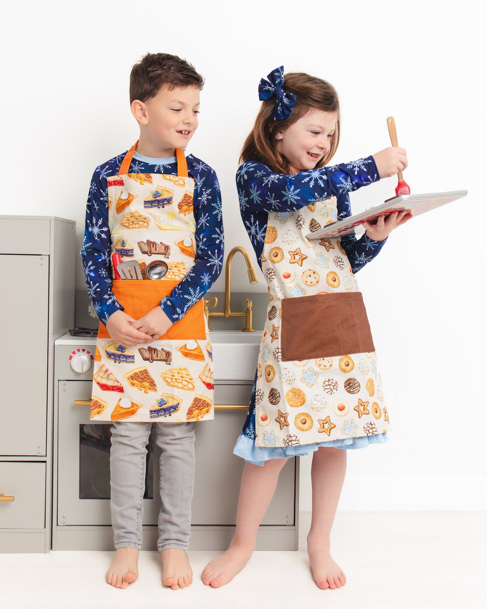 Christmas | Cookie Swap | Kids Cotton Apron