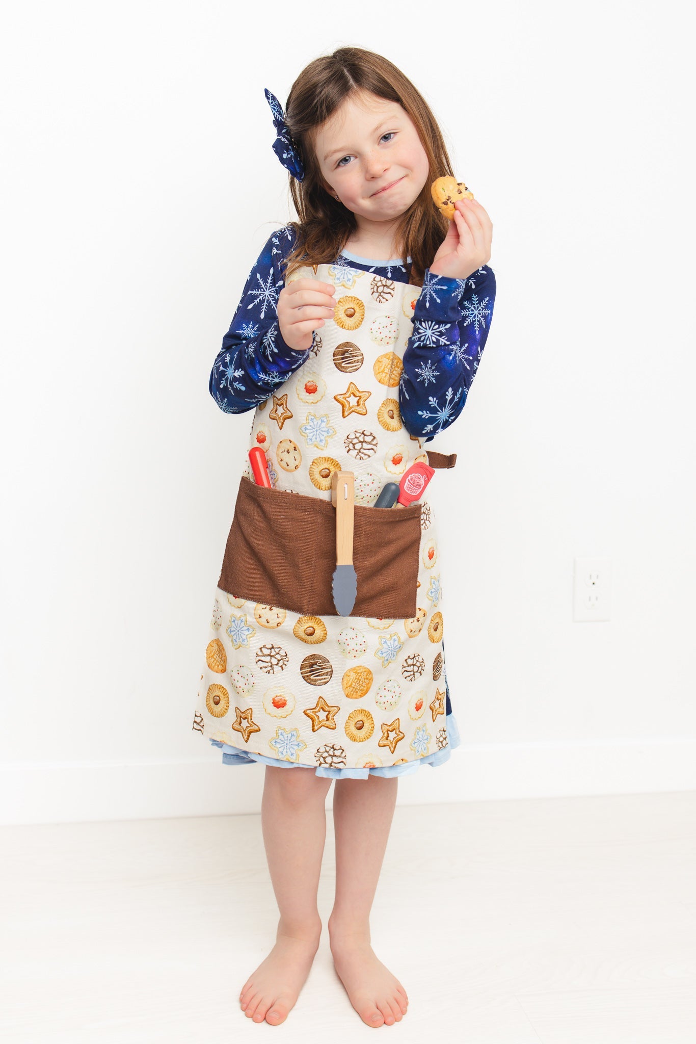 Christmas | Cookie Swap | Kids Cotton Apron