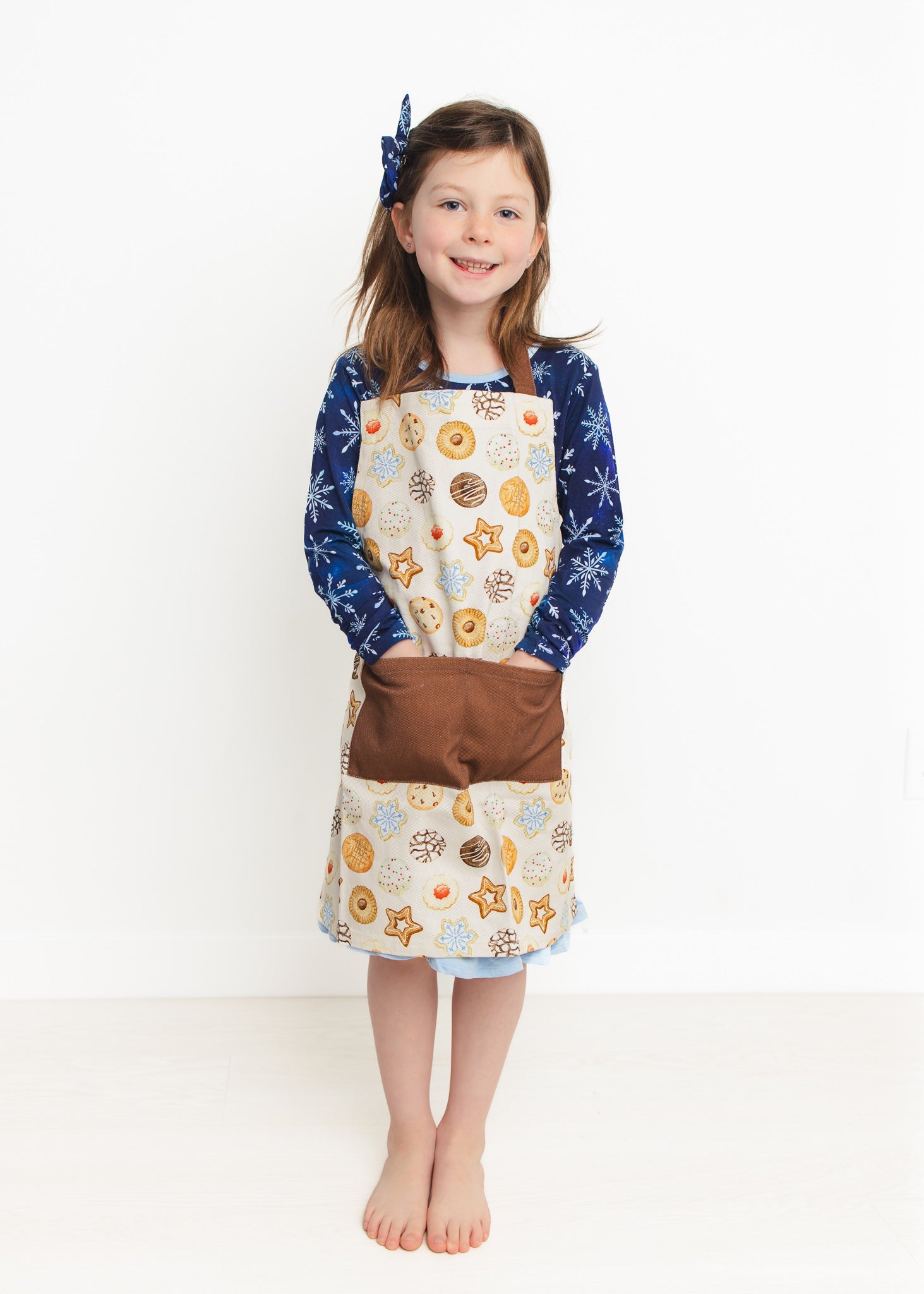Christmas | Cookie Swap | Kids Cotton Apron