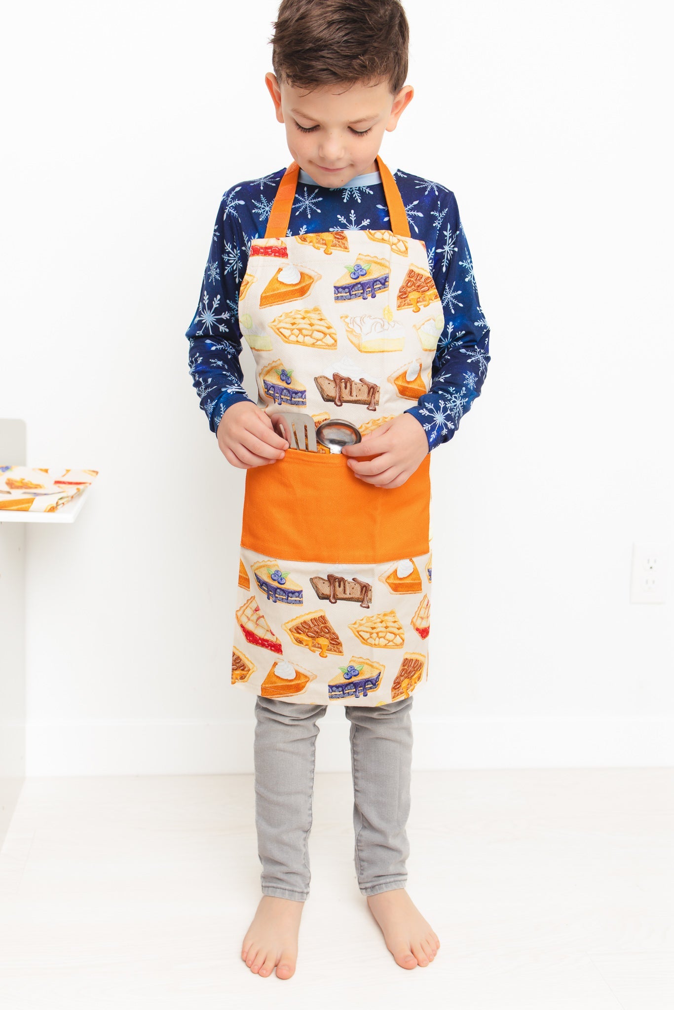 Christmas | Slice Of Pie | Kids Cotton Apron