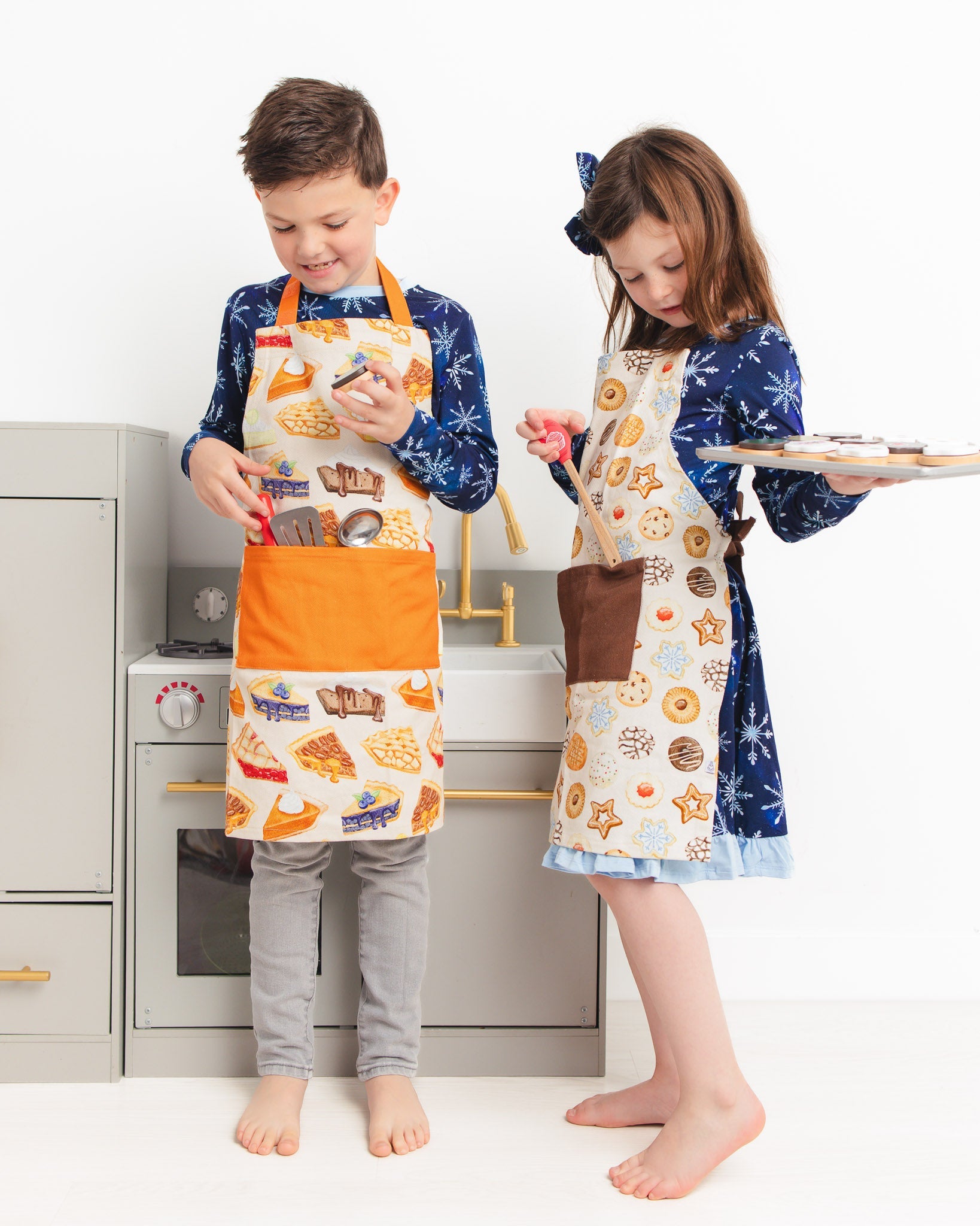 Christmas | Cookie Swap | Kids Cotton Apron