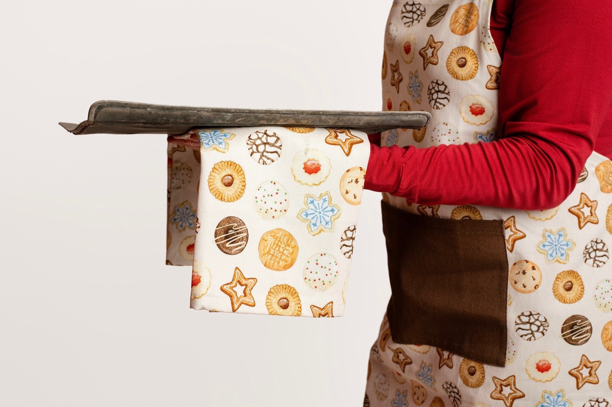 Christmas | Cookie Swap | Adult Cotton Apron