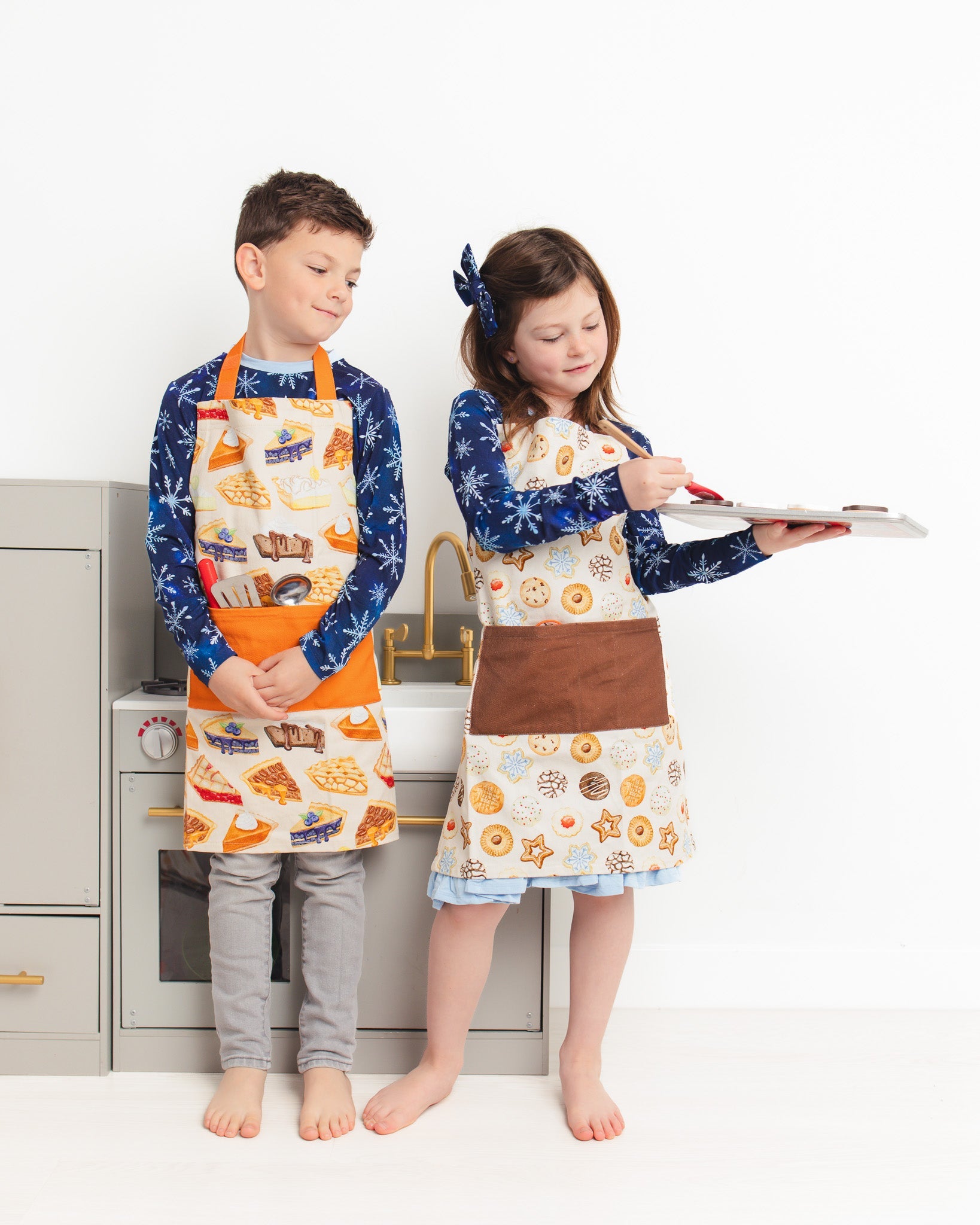 Christmas | Cookie Swap | Kids Cotton Apron