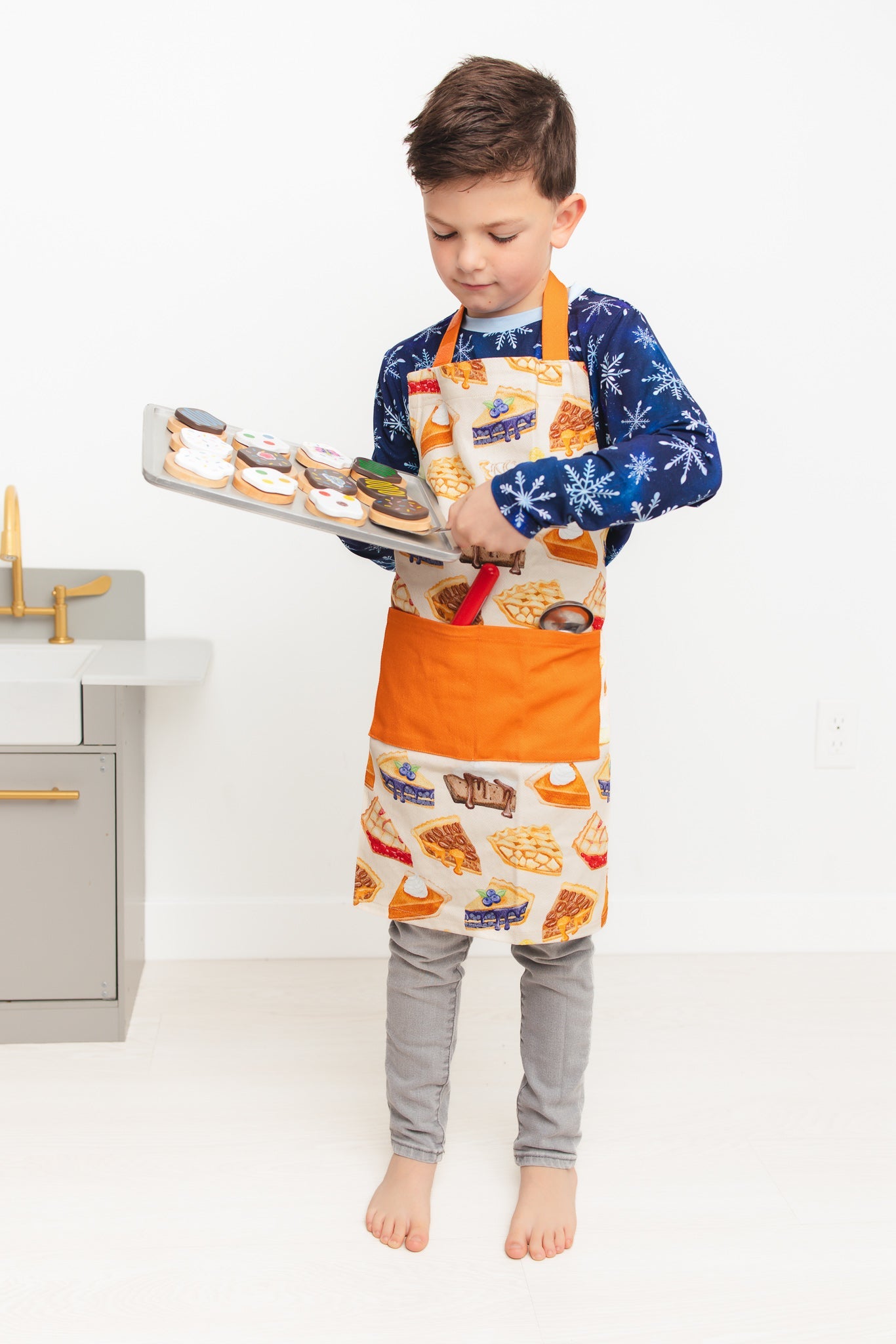 Christmas | Slice Of Pie | Kids Cotton Apron
