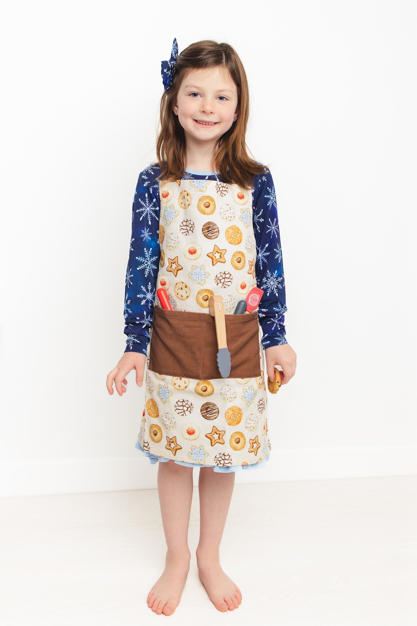 Christmas | Cookie Swap | Kids Cotton Apron