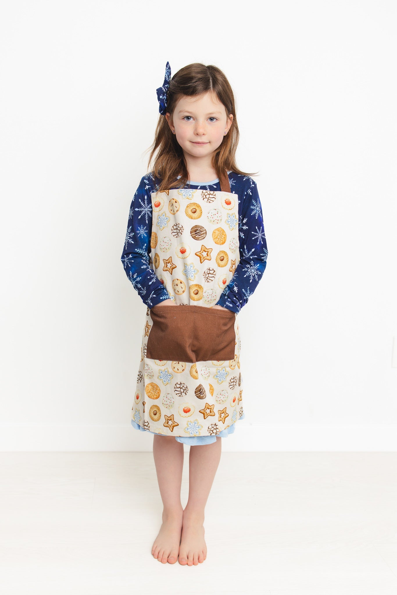 Christmas | Cookie Swap | Kids Cotton Apron