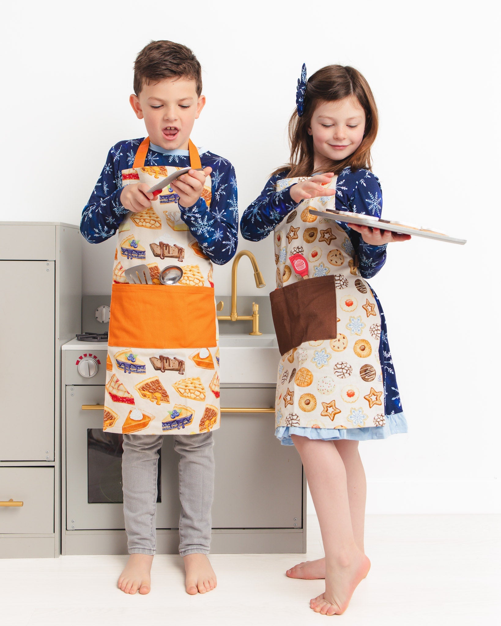 Christmas | Cookie Swap | Kids Cotton Apron