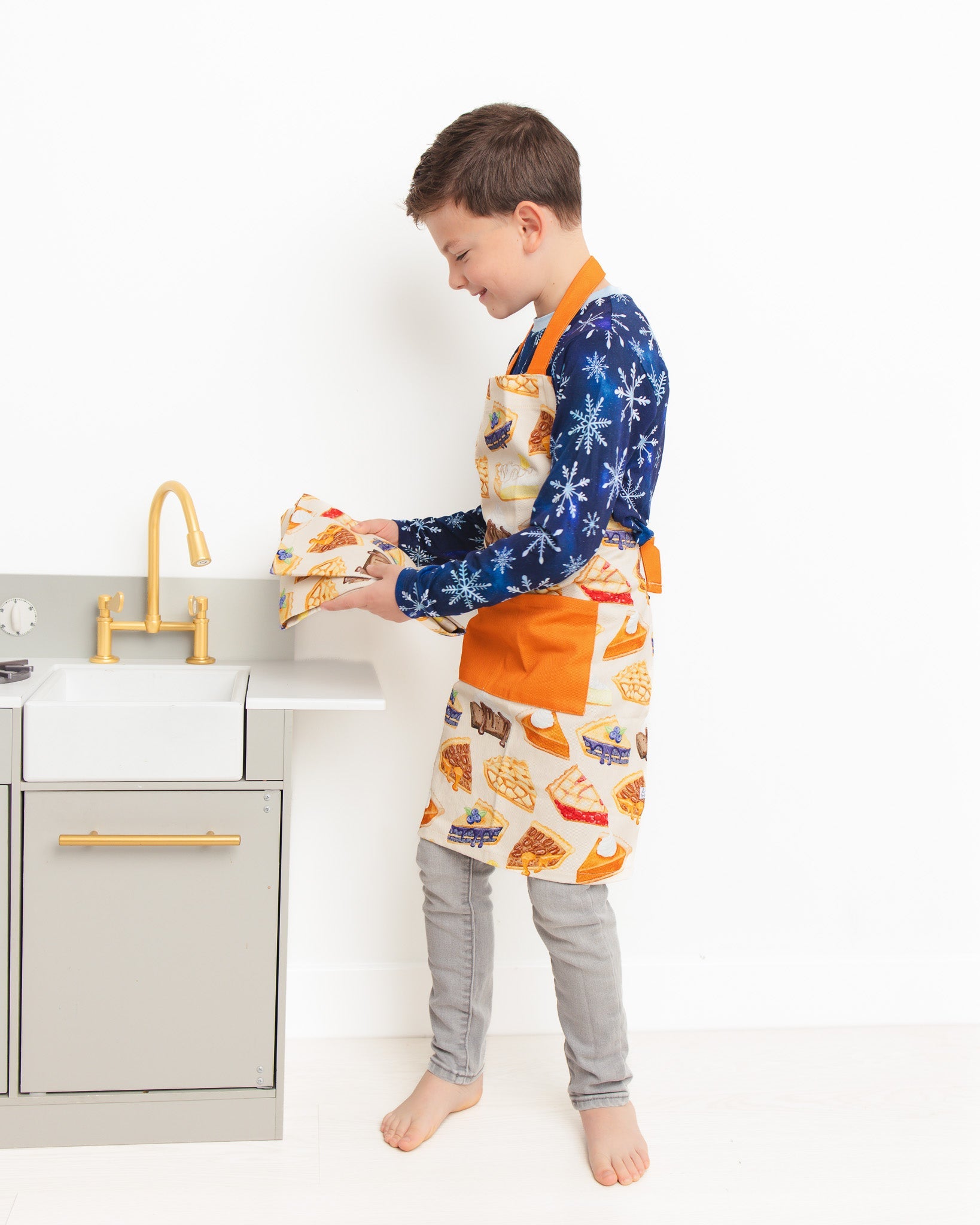 Christmas | Slice Of Pie | Kids Cotton Apron