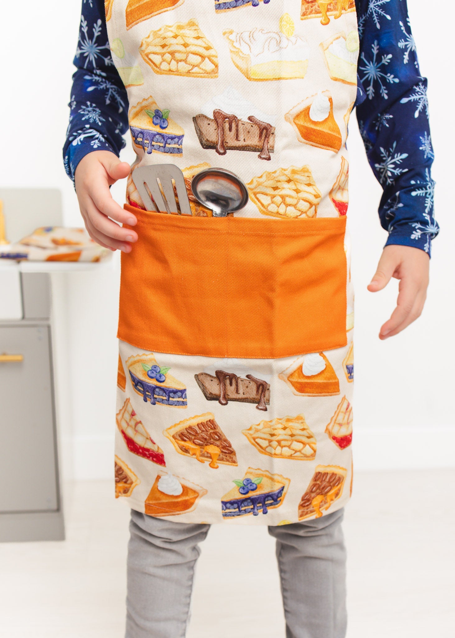 Christmas | Slice Of Pie | Kids Cotton Apron