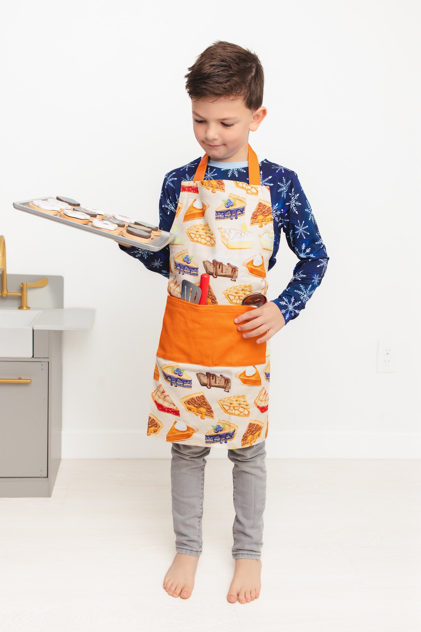 Christmas | Slice Of Pie | Kids Cotton Apron
