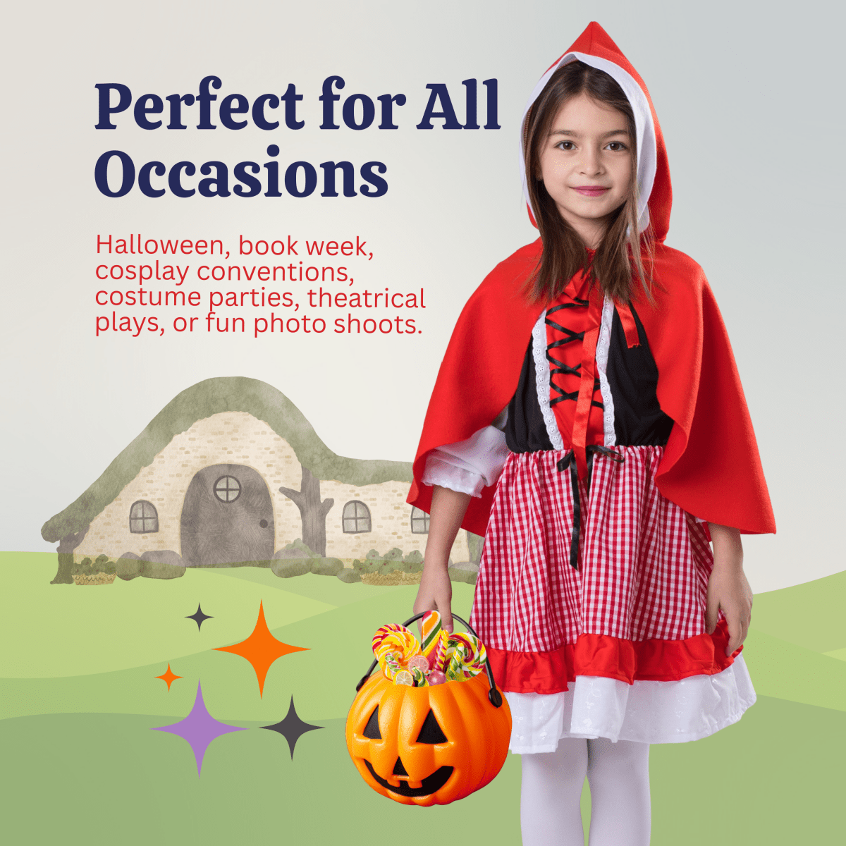 Little Red Riding Hood Costume - Kids
