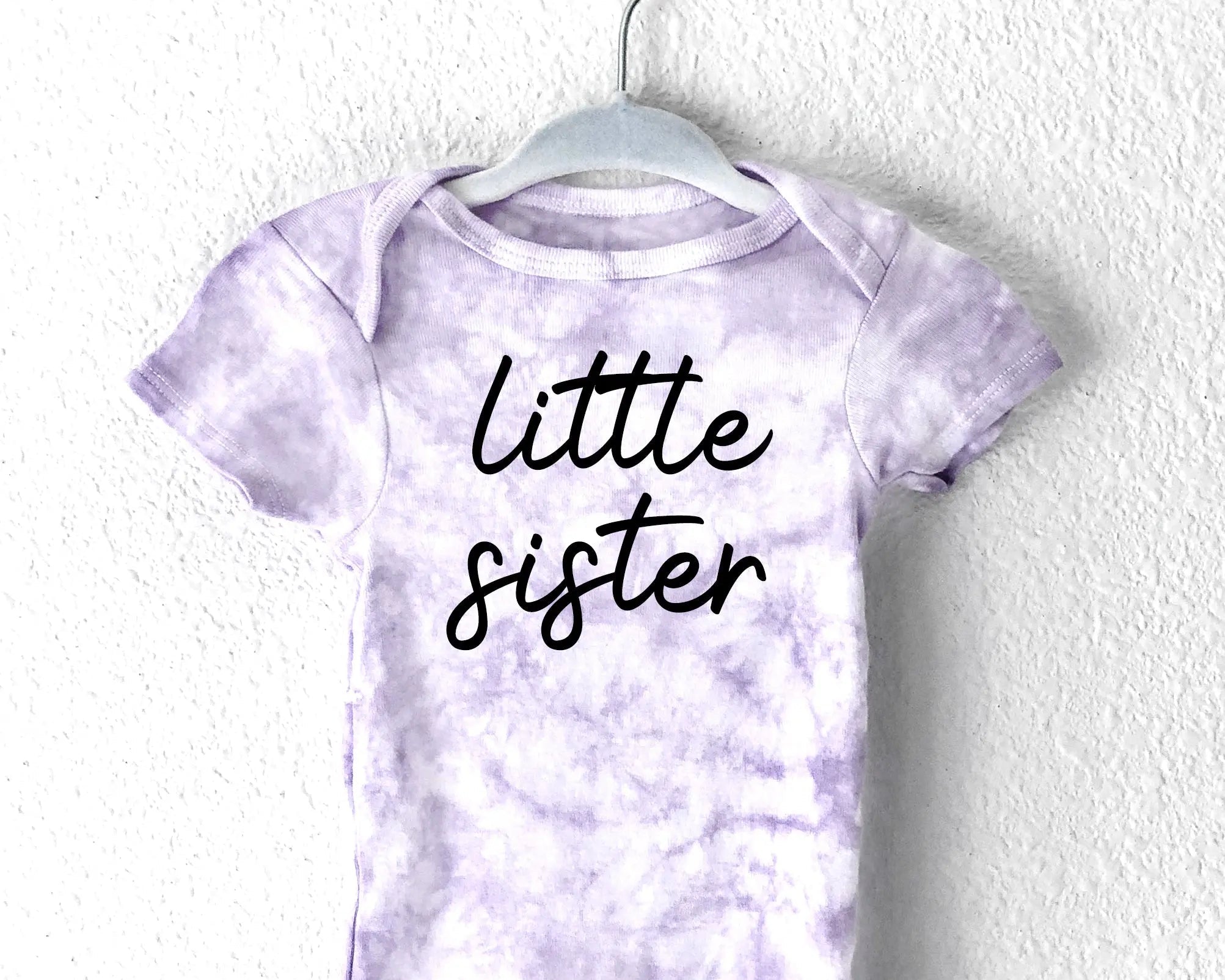 Custom Matching Tie Dye Brother Sister Shirts And Bodysuits