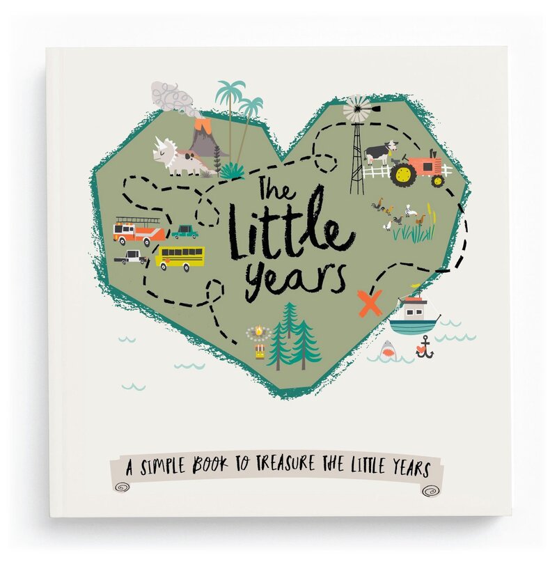 The Little Years Toddler Memory Book - Boy