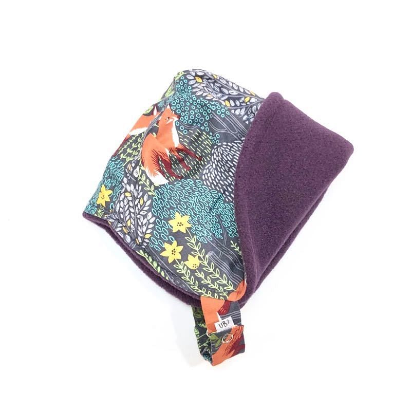 Winter Bonnet In Little Fur Fox