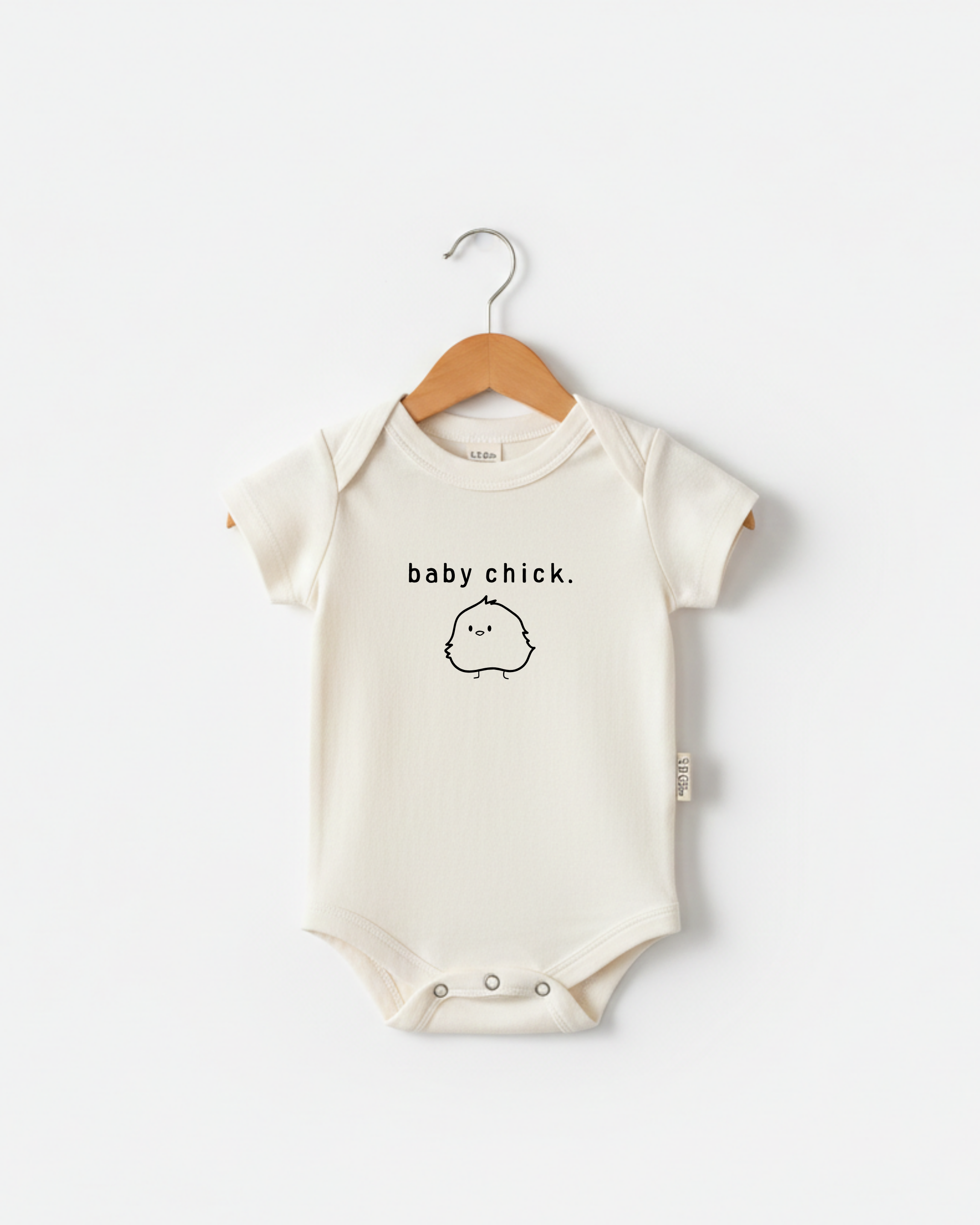 Baby Chick Minimal Onesie