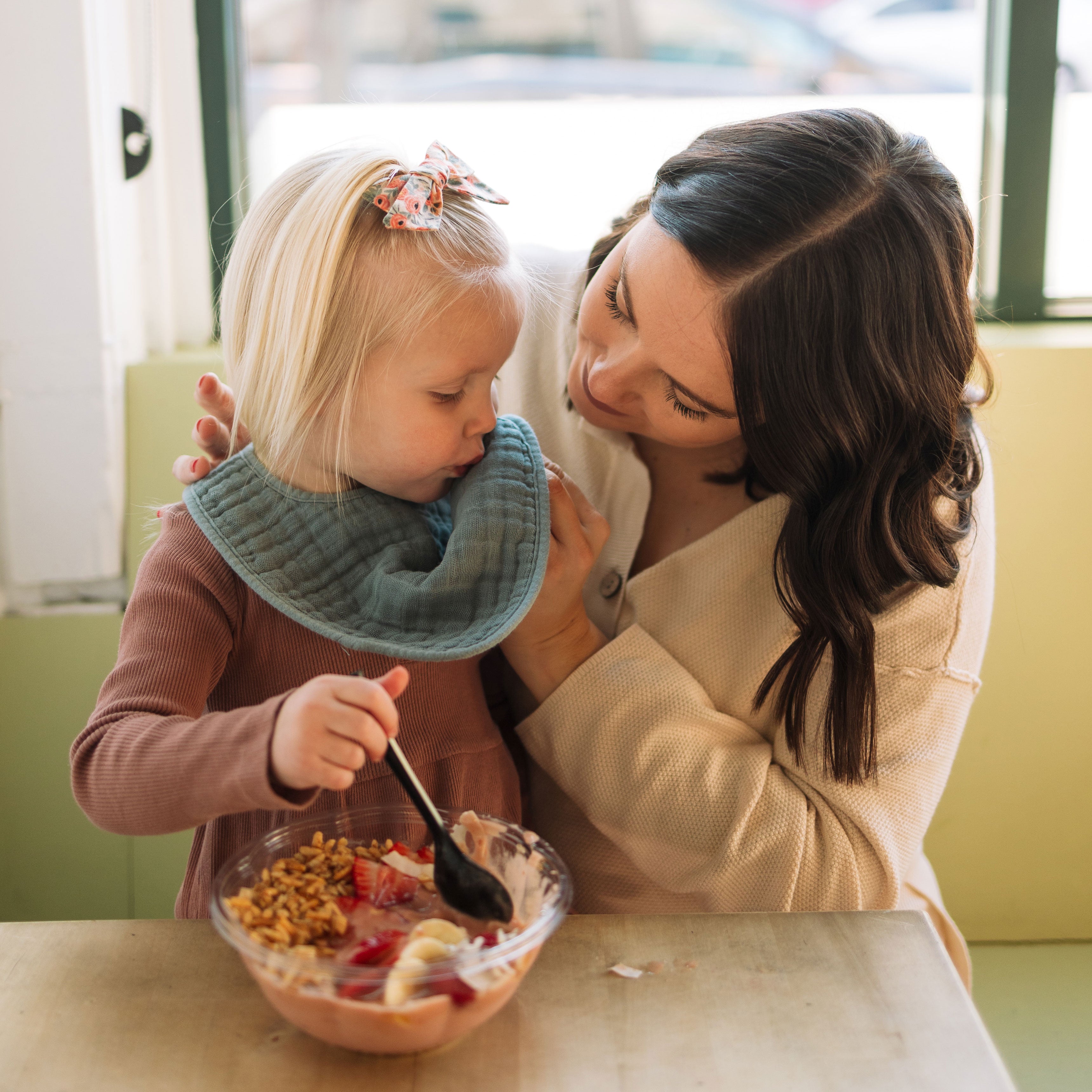 Cotton Muslin Classic Bib 3 Pack - Farmyard