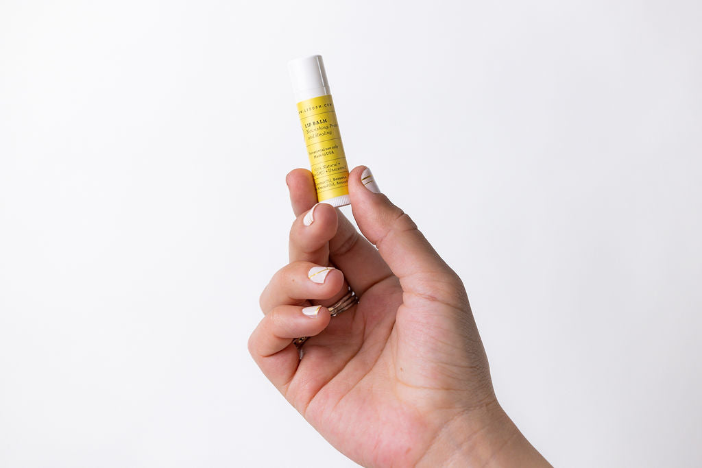 Lip Balm, Set Of 3 Natural Unscented Lip Balms