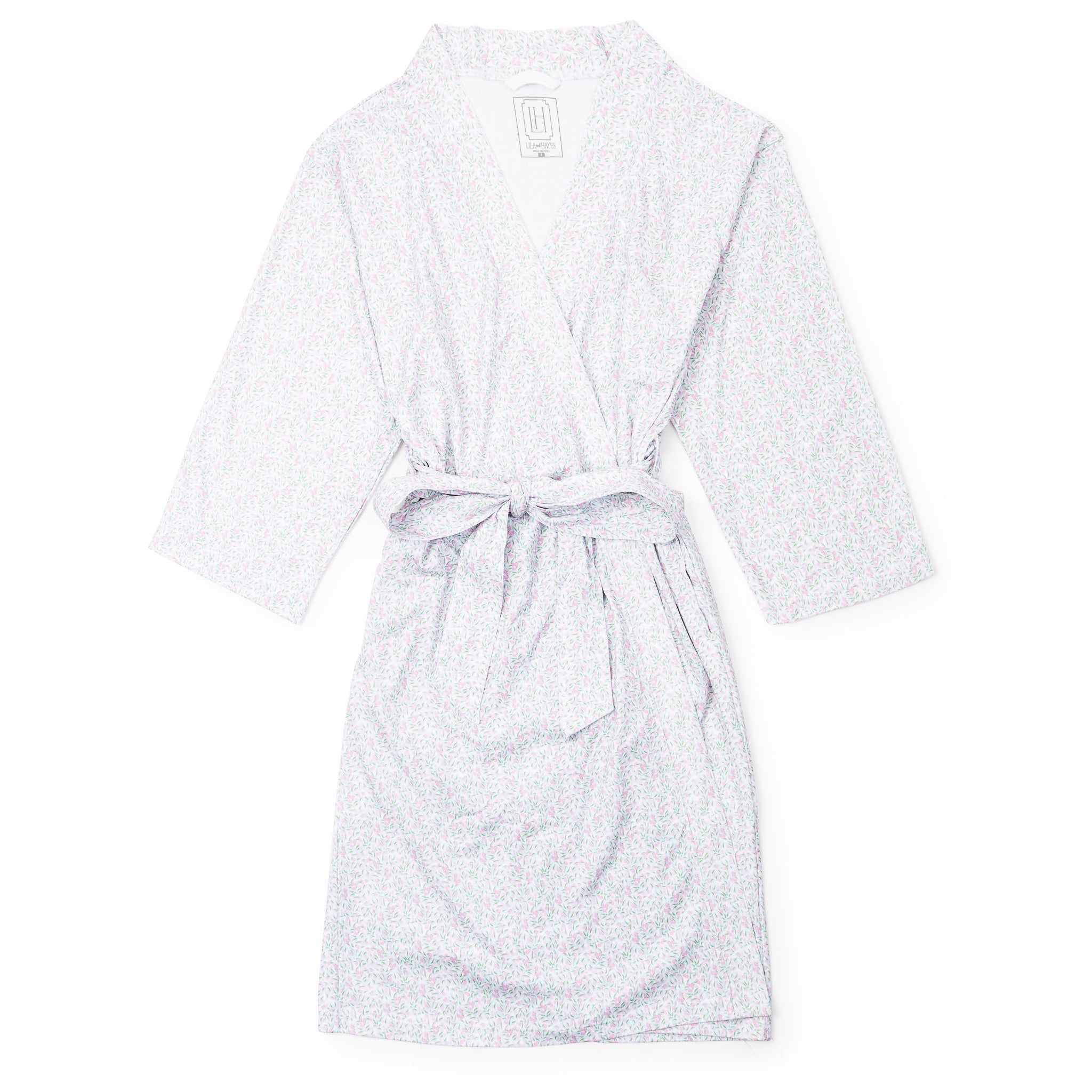 Sassy Women's Spa Wrap - Garden Soiree