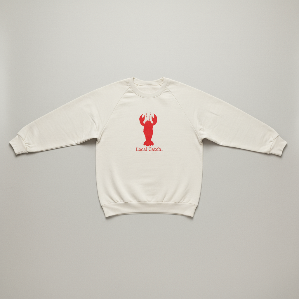 Local Catch Lobster Adult Sweatshirt