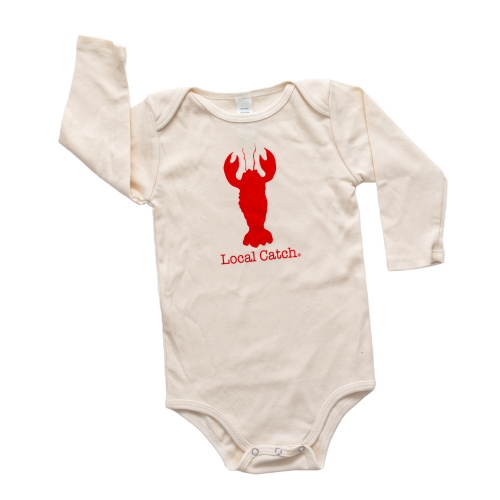 Lobster Long Sleeve Romper, Hat & Blanket Gift Set