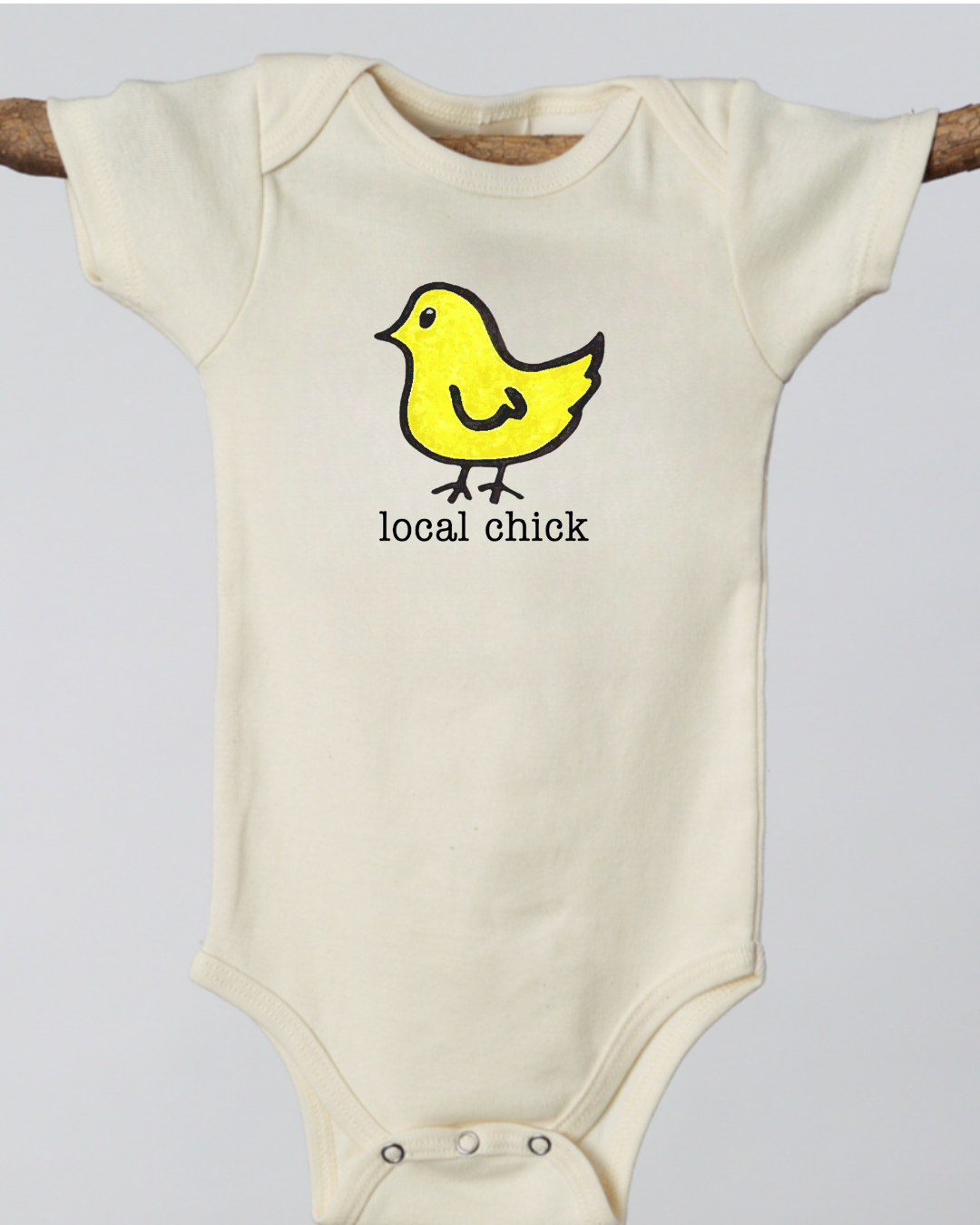 Local Chick Short Sleeve Romper