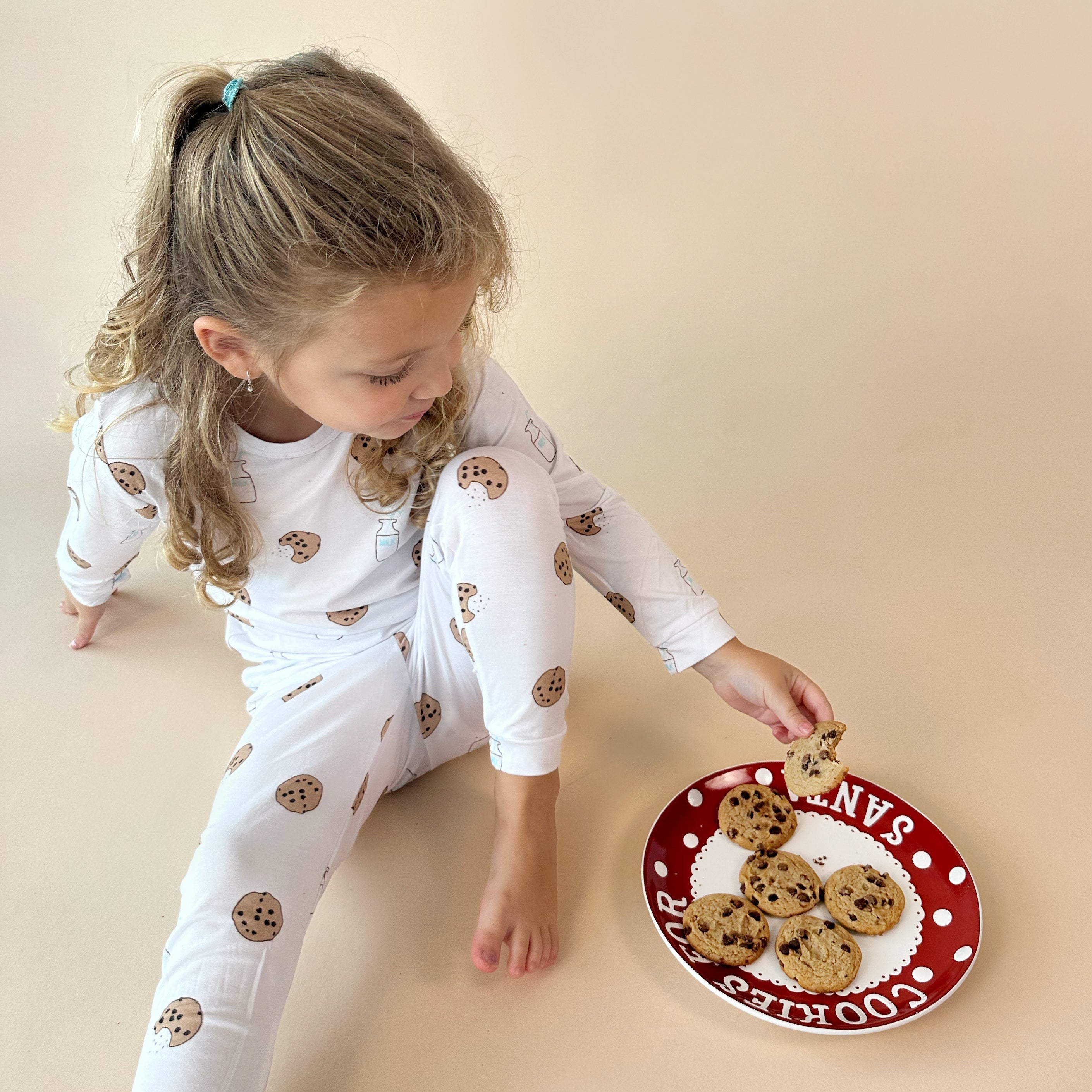 Toddler Pajama Set In Cookie Craze