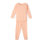 Peach Fuzz Long Sleeve Bamboo Pajama Set