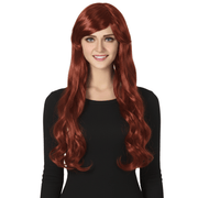 Long Wavy Wig With Bangs
