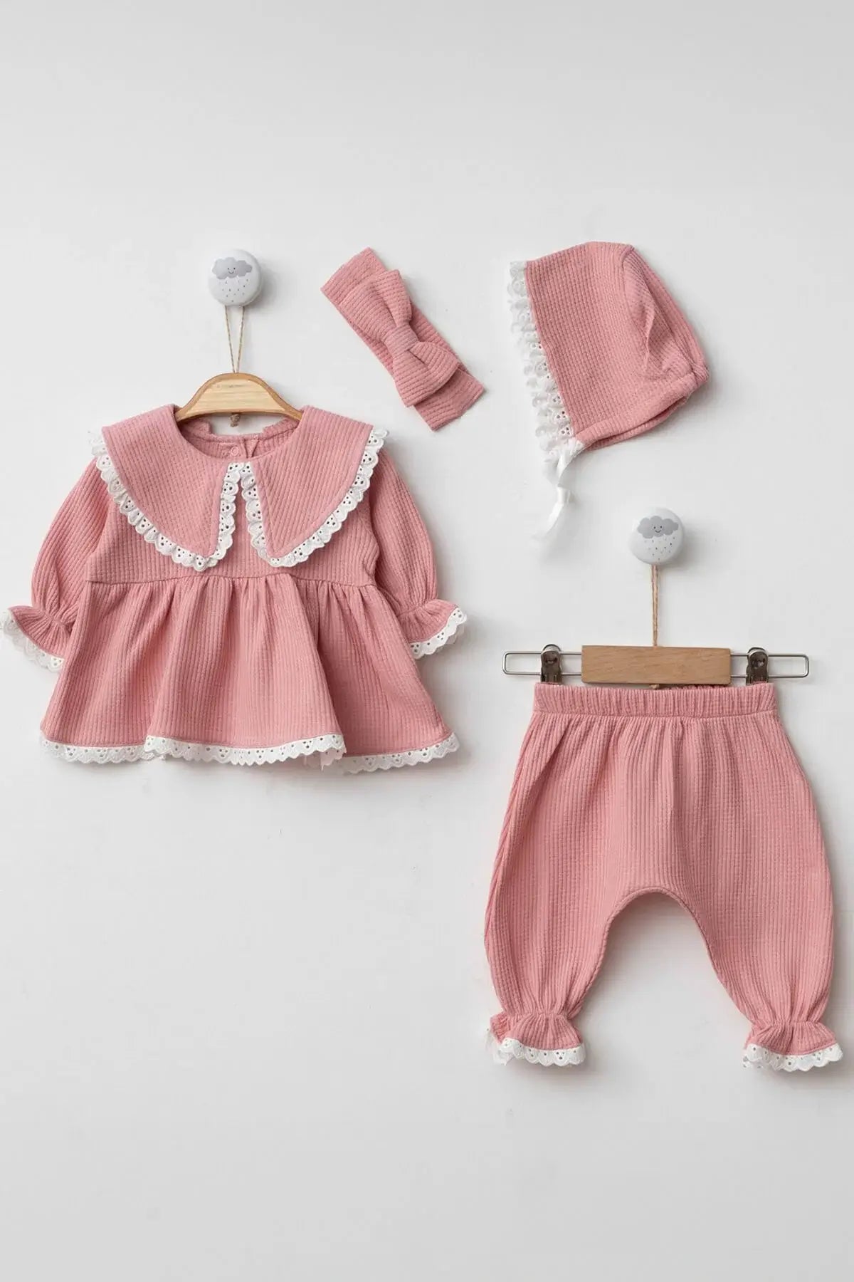 Lora Rose Baby Dress Set