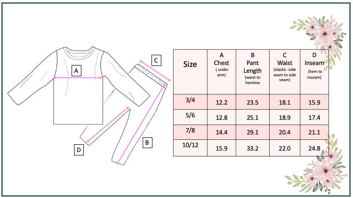 Black Floral Lounge Set