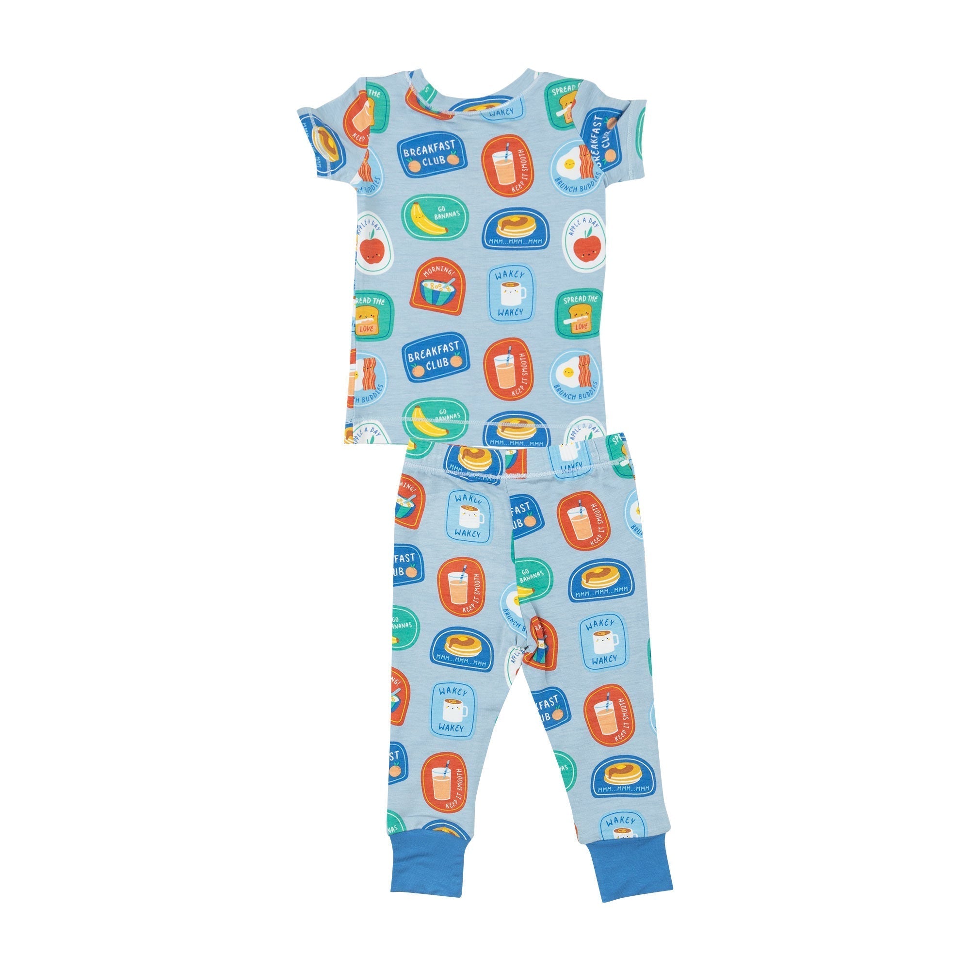 Loungewear Set - Breakfast Club Patches Blue