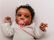 Jersey Knit Polyester Crib Sheet In Love Me True
