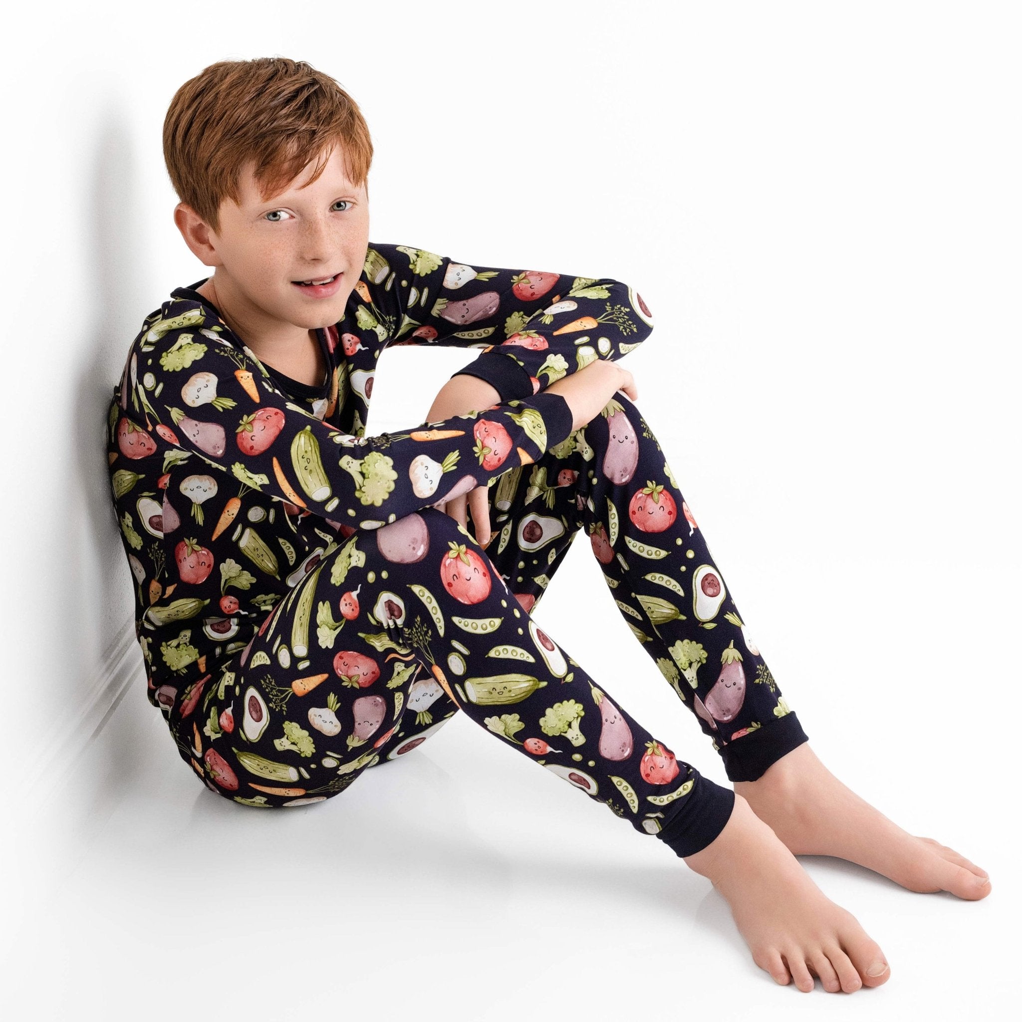 Love You Veggie Much Long Sleeve Pj's