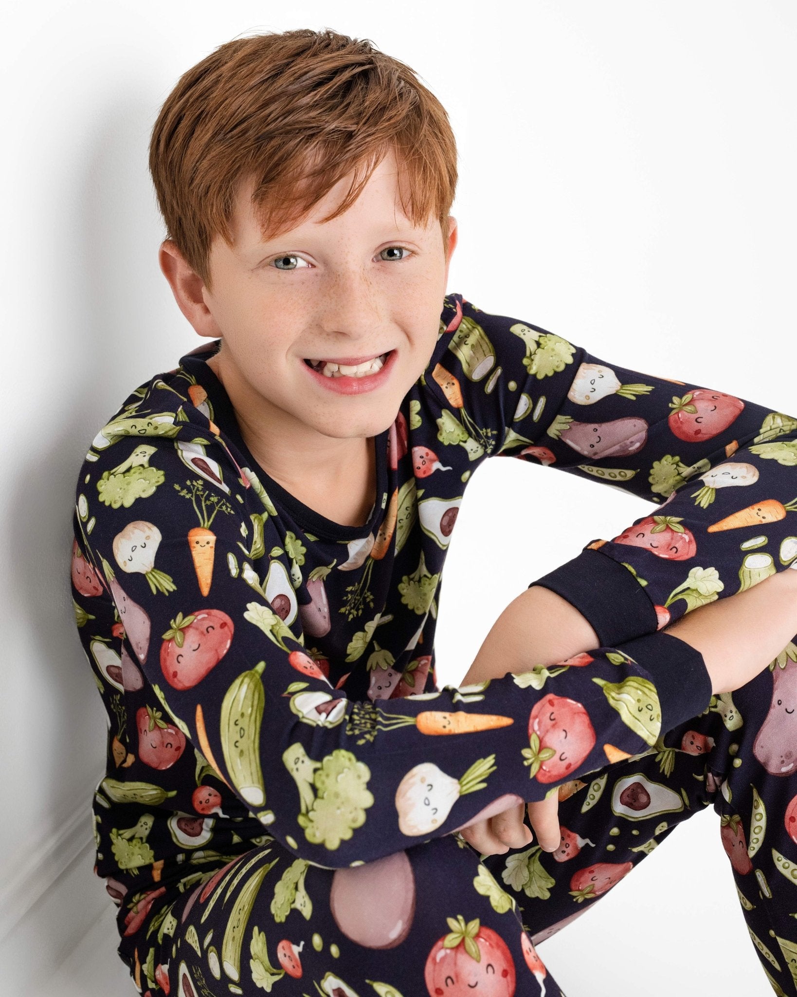 Love You Veggie Much Long Sleeve Pj's