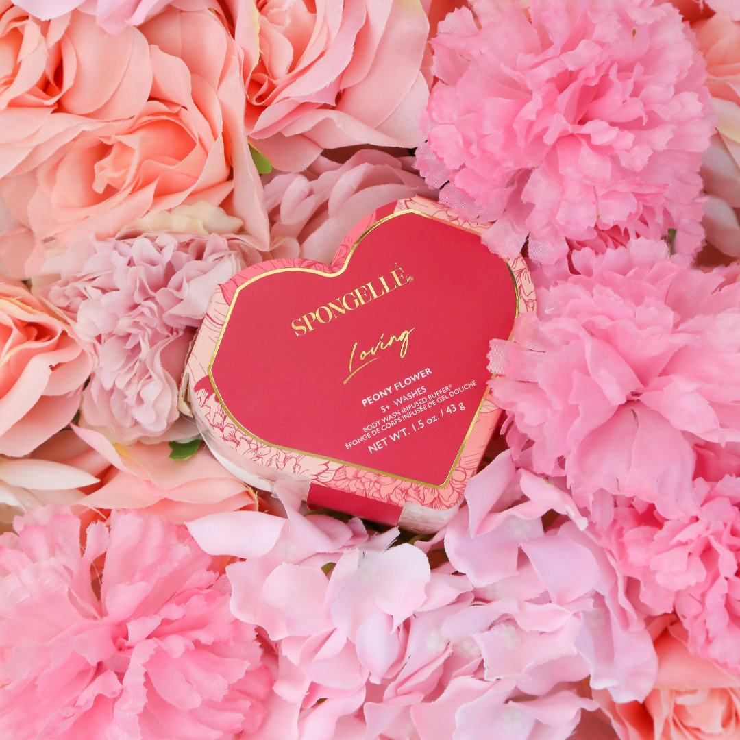 Loving | Peony Flower Heart Buffer