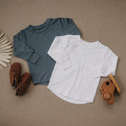 Ls Bamboo Pocket Tee - More Colors