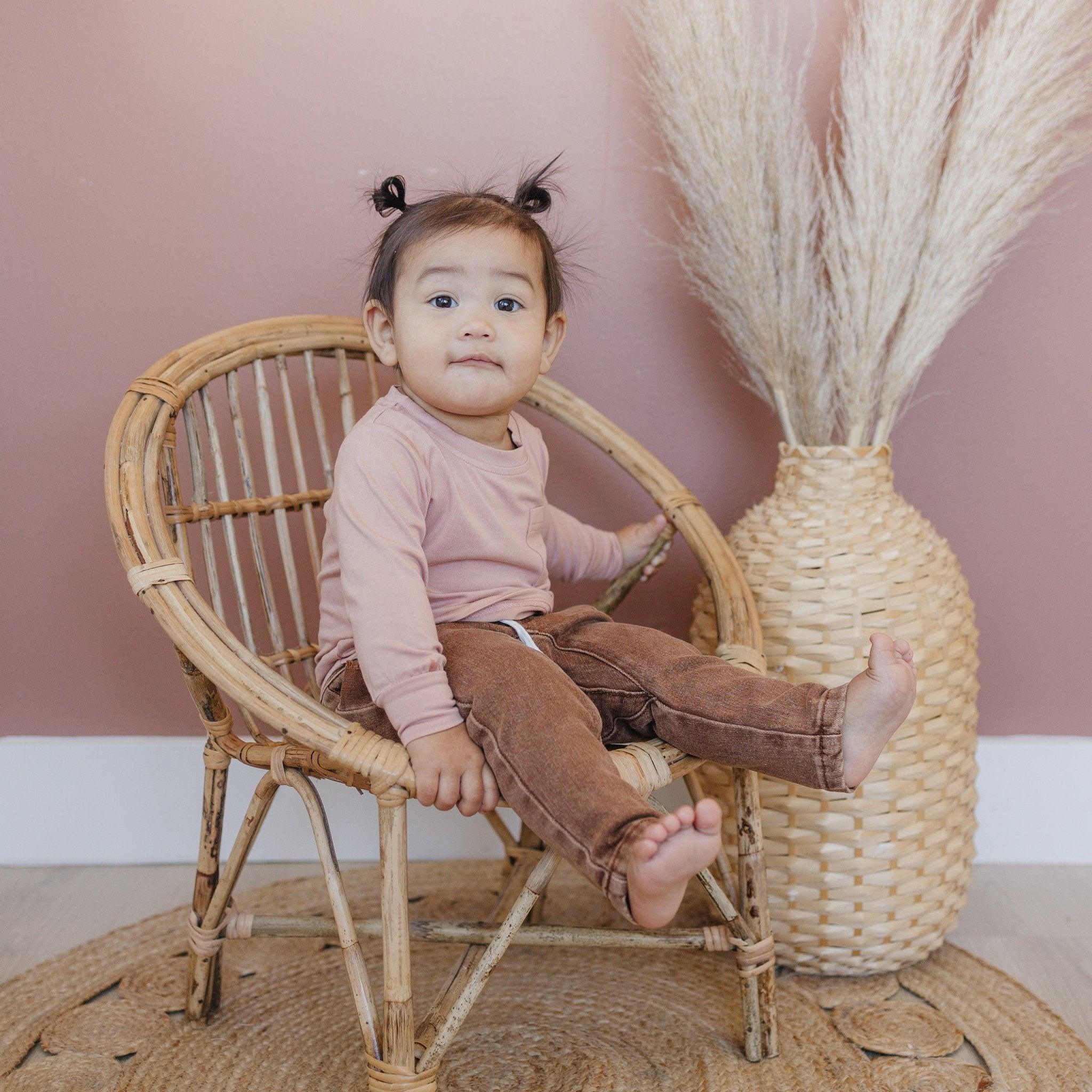 Ls Bamboo Pocket Tee - More Colors