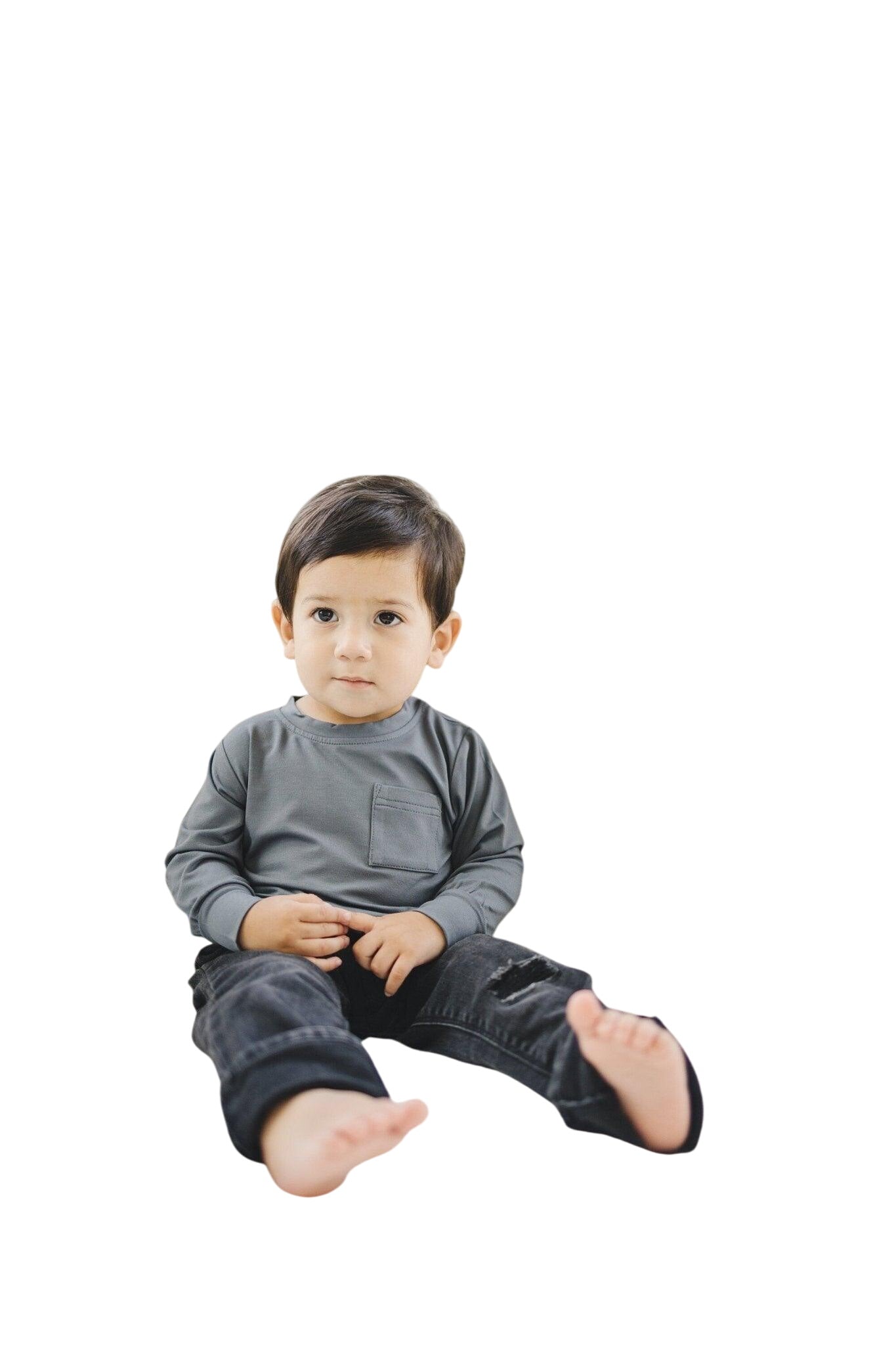 Ls Bamboo Pocket Tee - More Colors