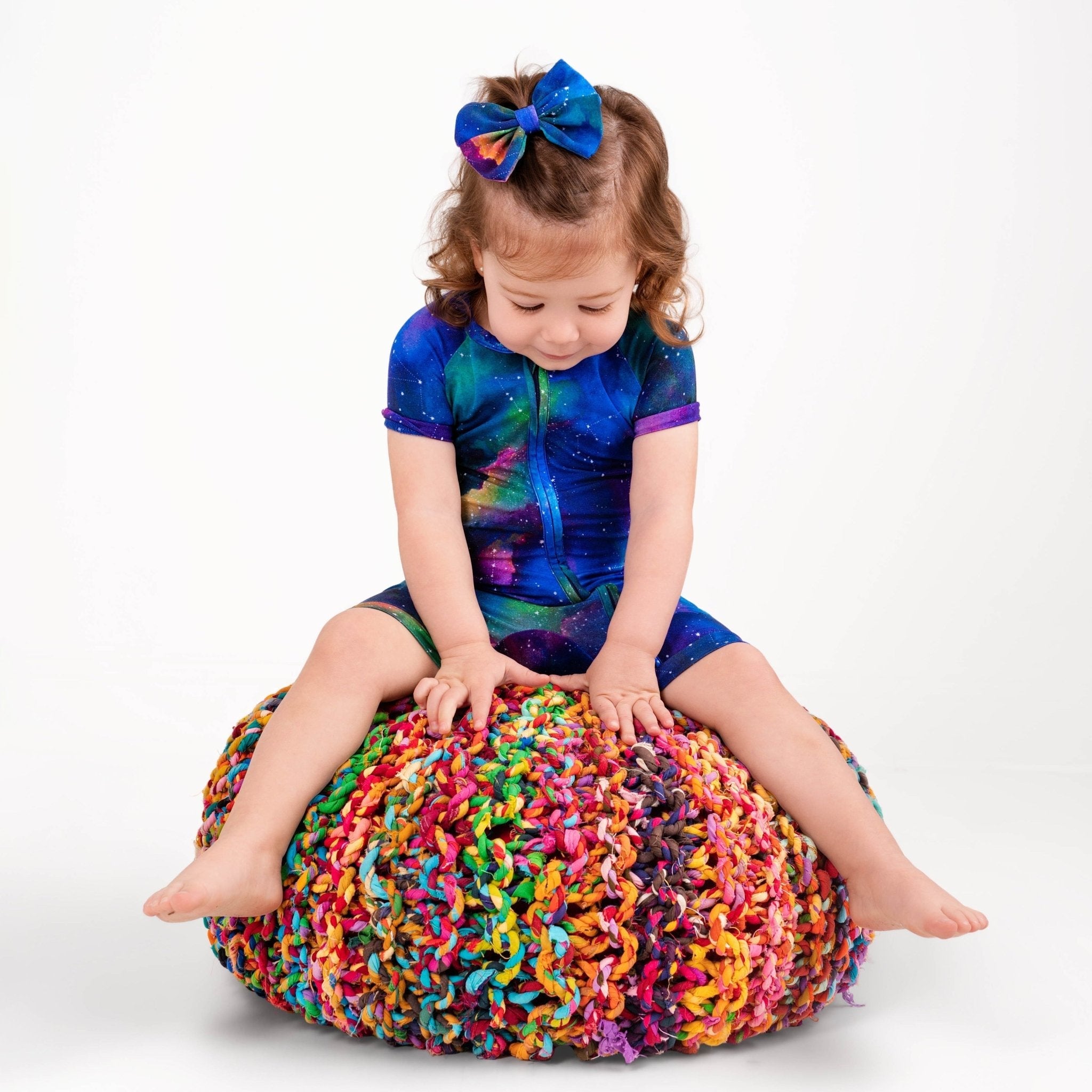 Luminara Galaxy Short Sleeve Romper