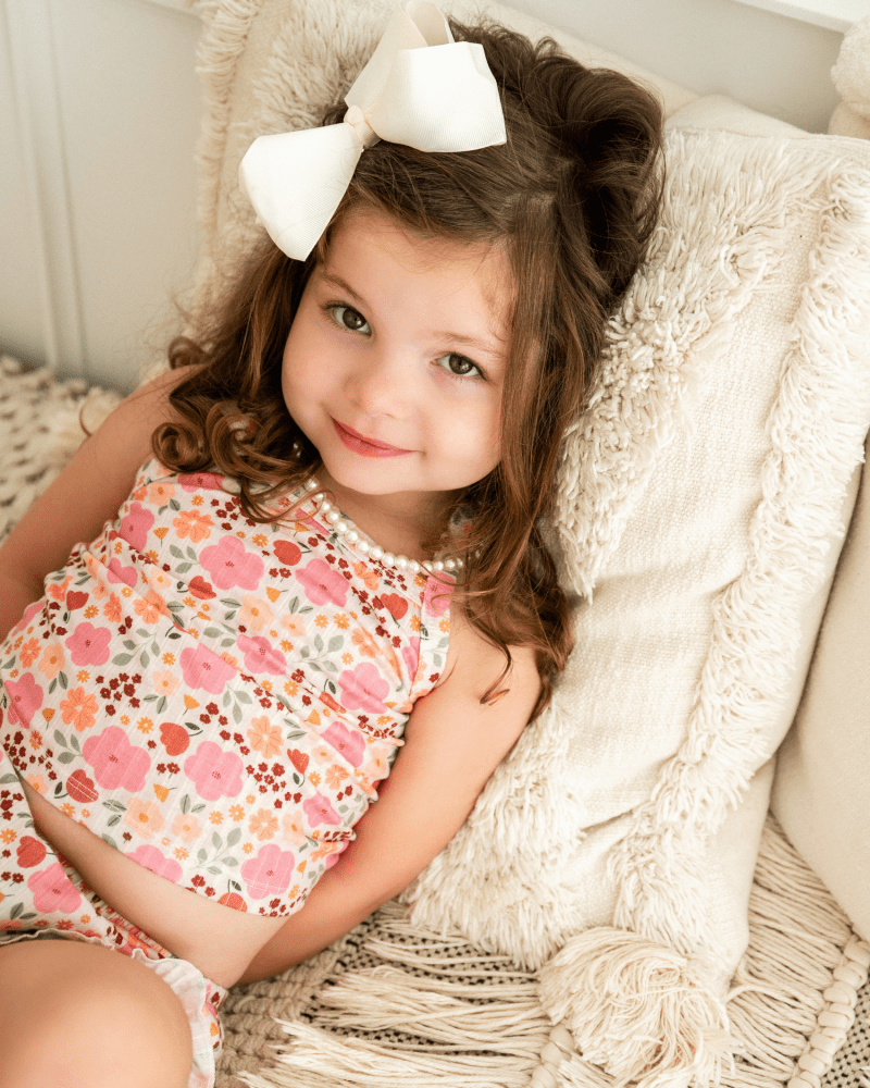 Luna Top & Bloomer Set - Harvest Bloom