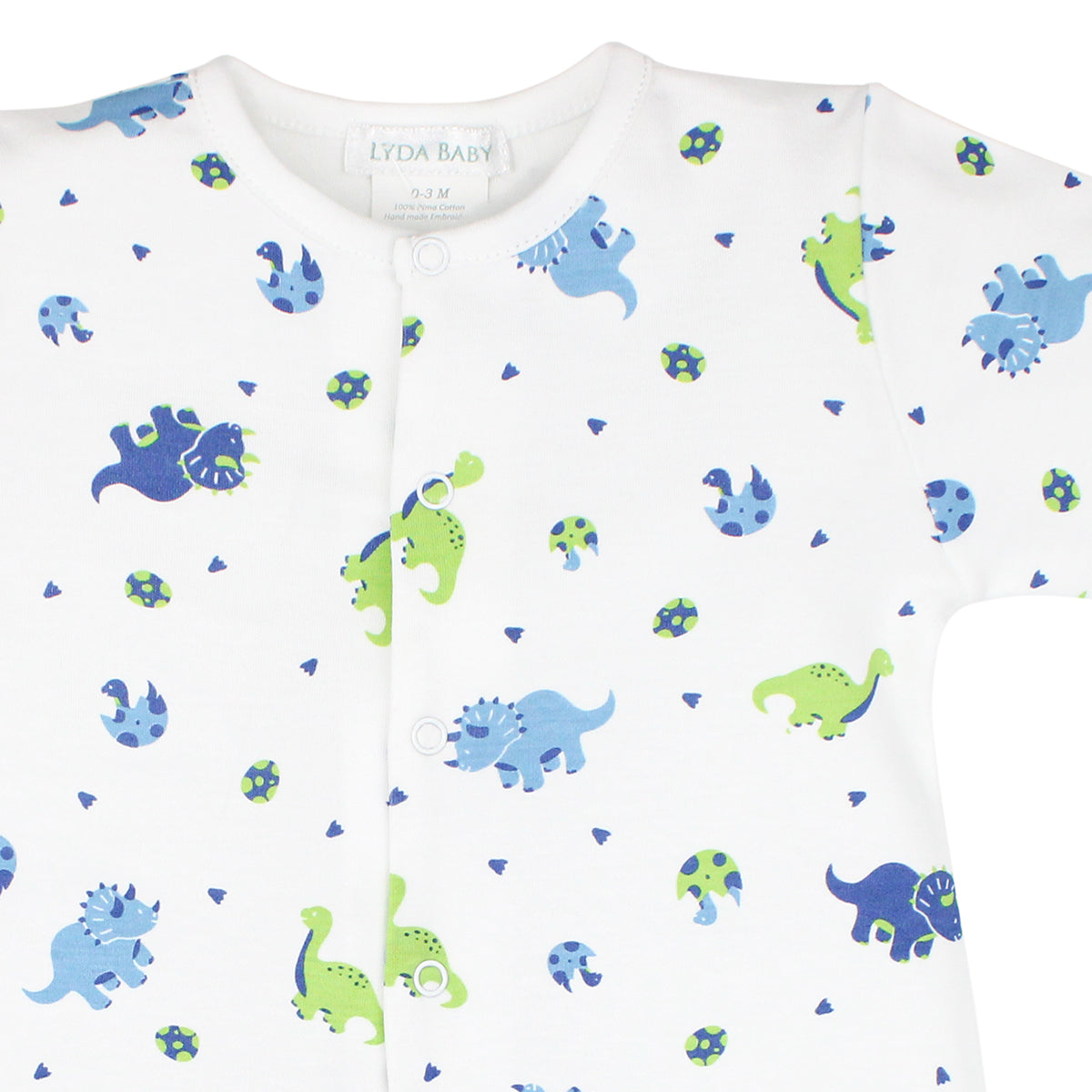 Baby Dinosaurs Printed Footie | Baby Boy