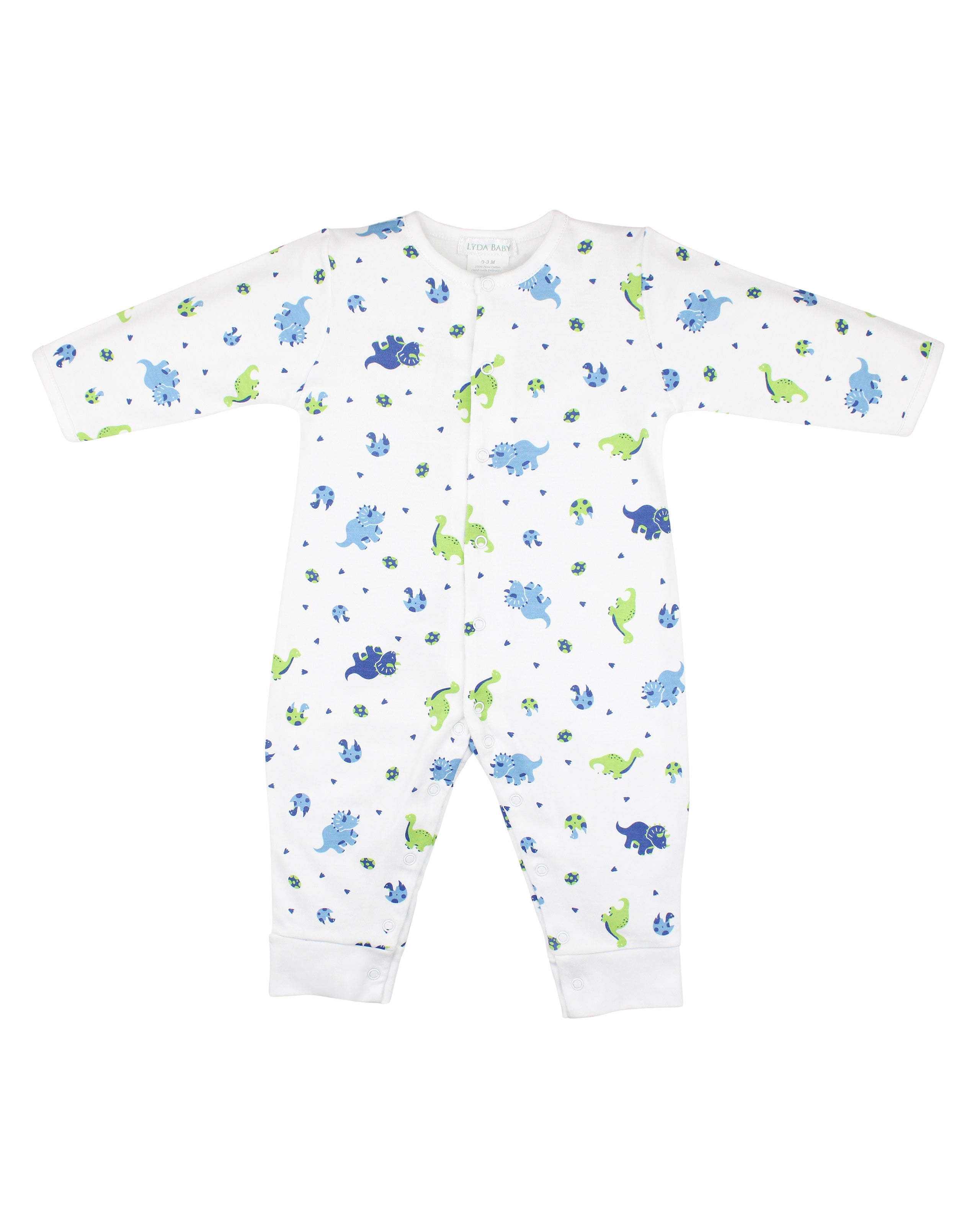 Baby Dinosaurs Printed Footie | Baby Boy