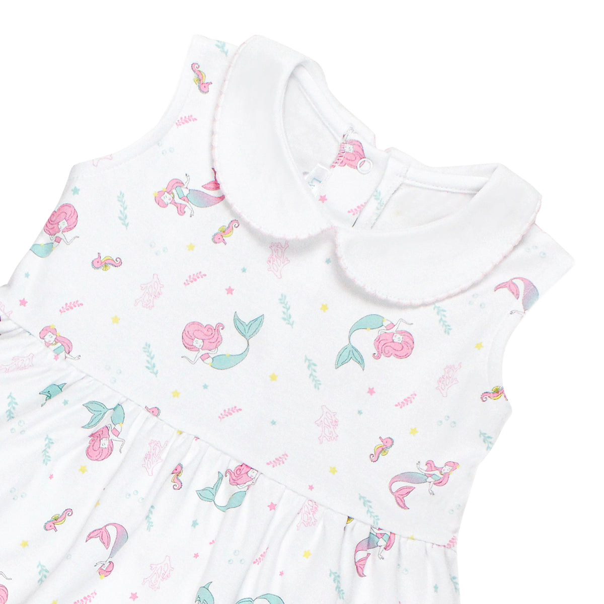 Little Mermaids Printed Dress | Girl